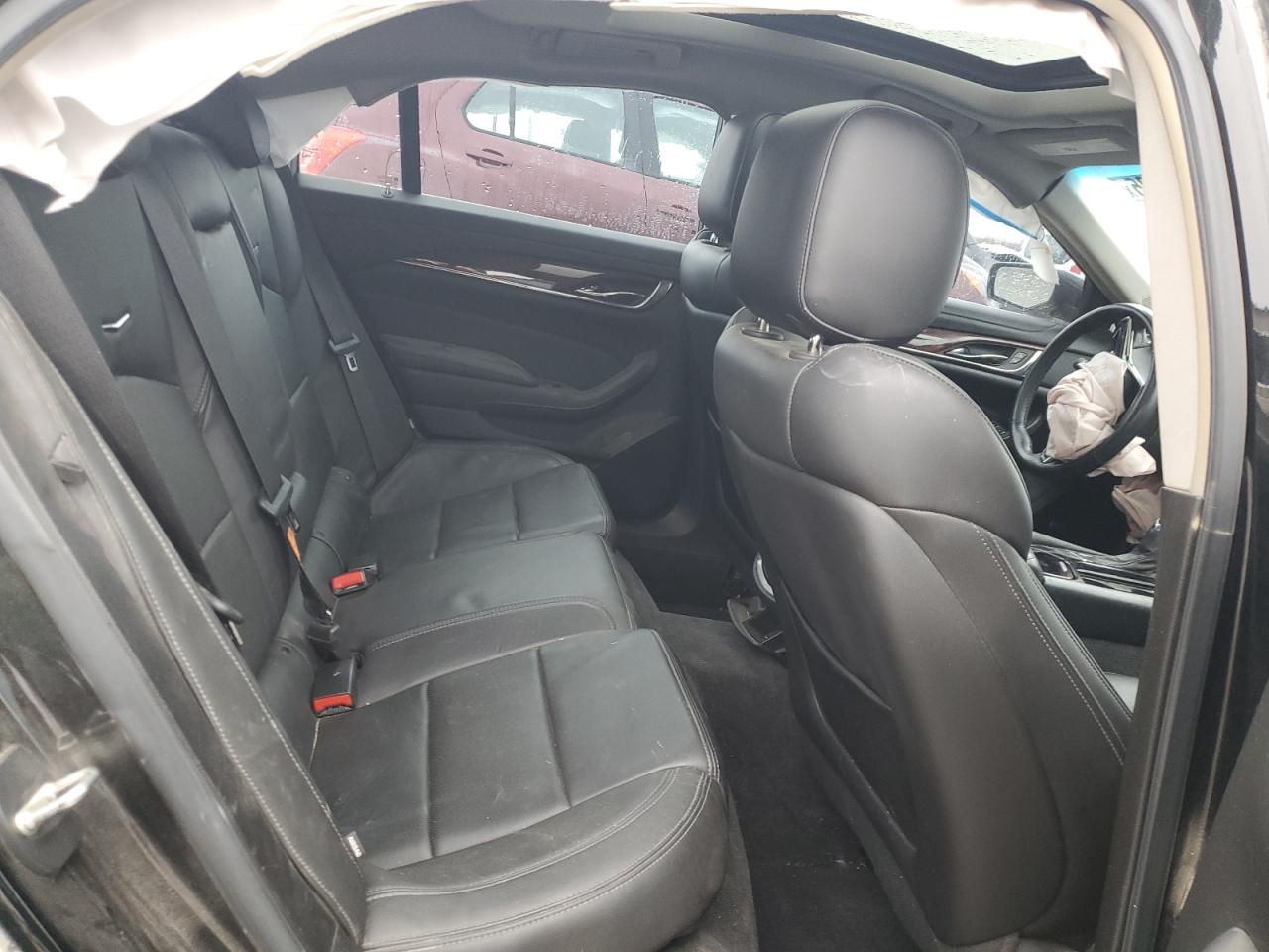 2015 Cadillac Cts Luxury Collection Black vin: 1G6AR5S39F0138775