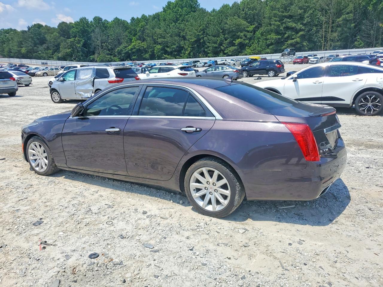 2014 Cadillac Cts Luxury Collection Серый vin: 1G6AR5S3XE0141666