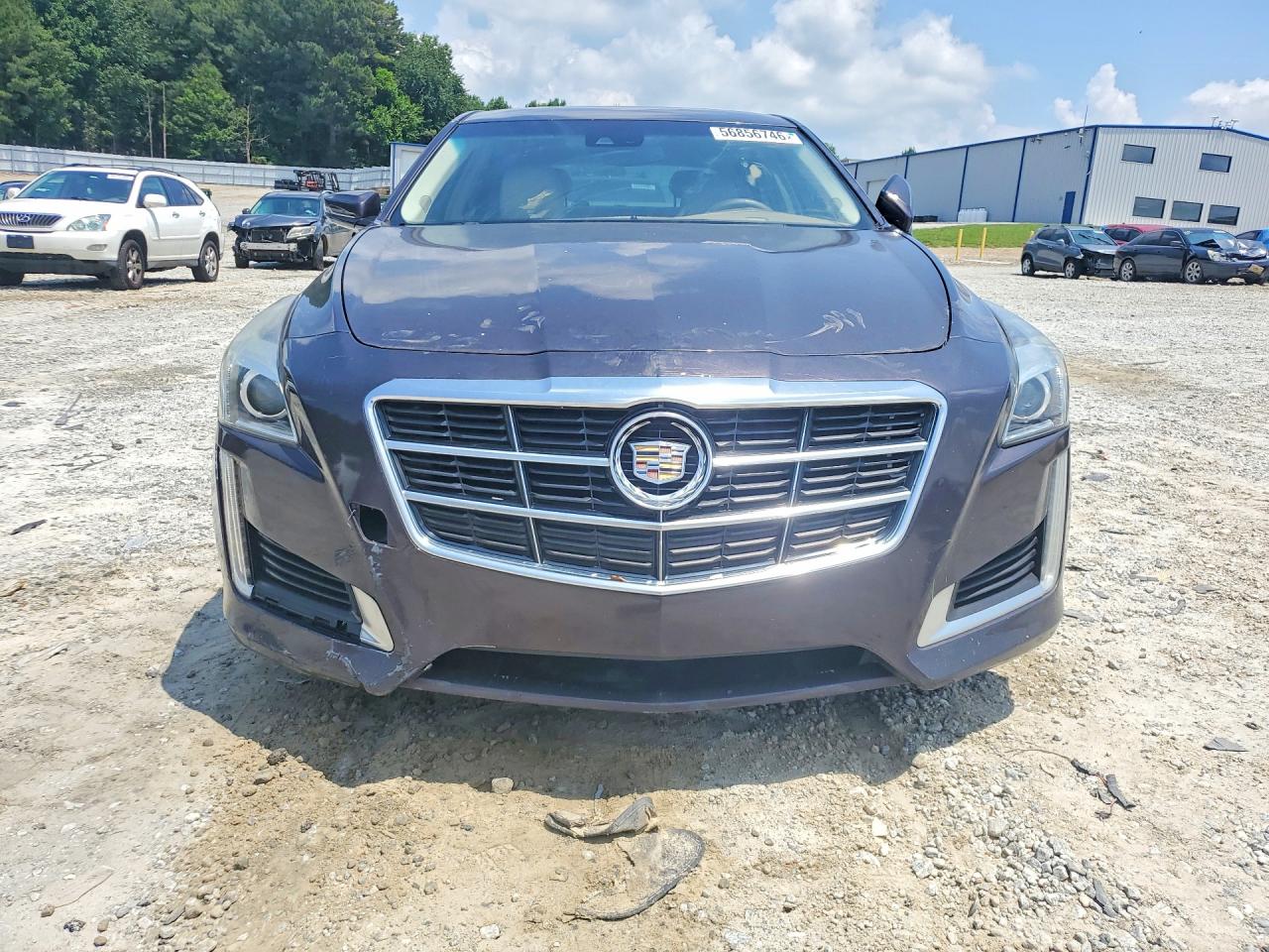 2014 Cadillac Cts Luxury Collection Серый vin: 1G6AR5S3XE0141666