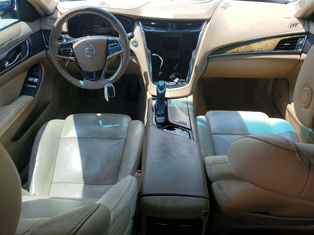 2014 Cadillac Cts Luxury Collection Серый vin: 1G6AR5S3XE0141666