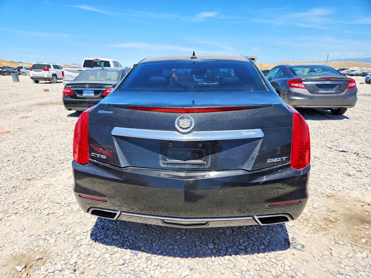2014 Cadillac Cts Luxury Collection Black vin: 1G6AR5SX0E0122062