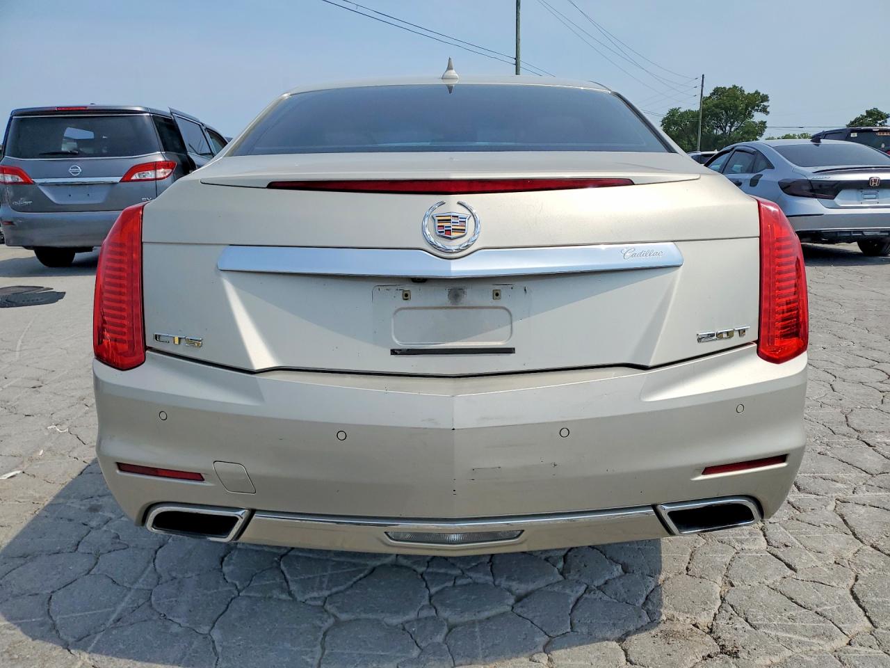 2014 Cadillac Cts Luxury Collection Желто-коричневый vin: 1G6AR5SX0E0174534