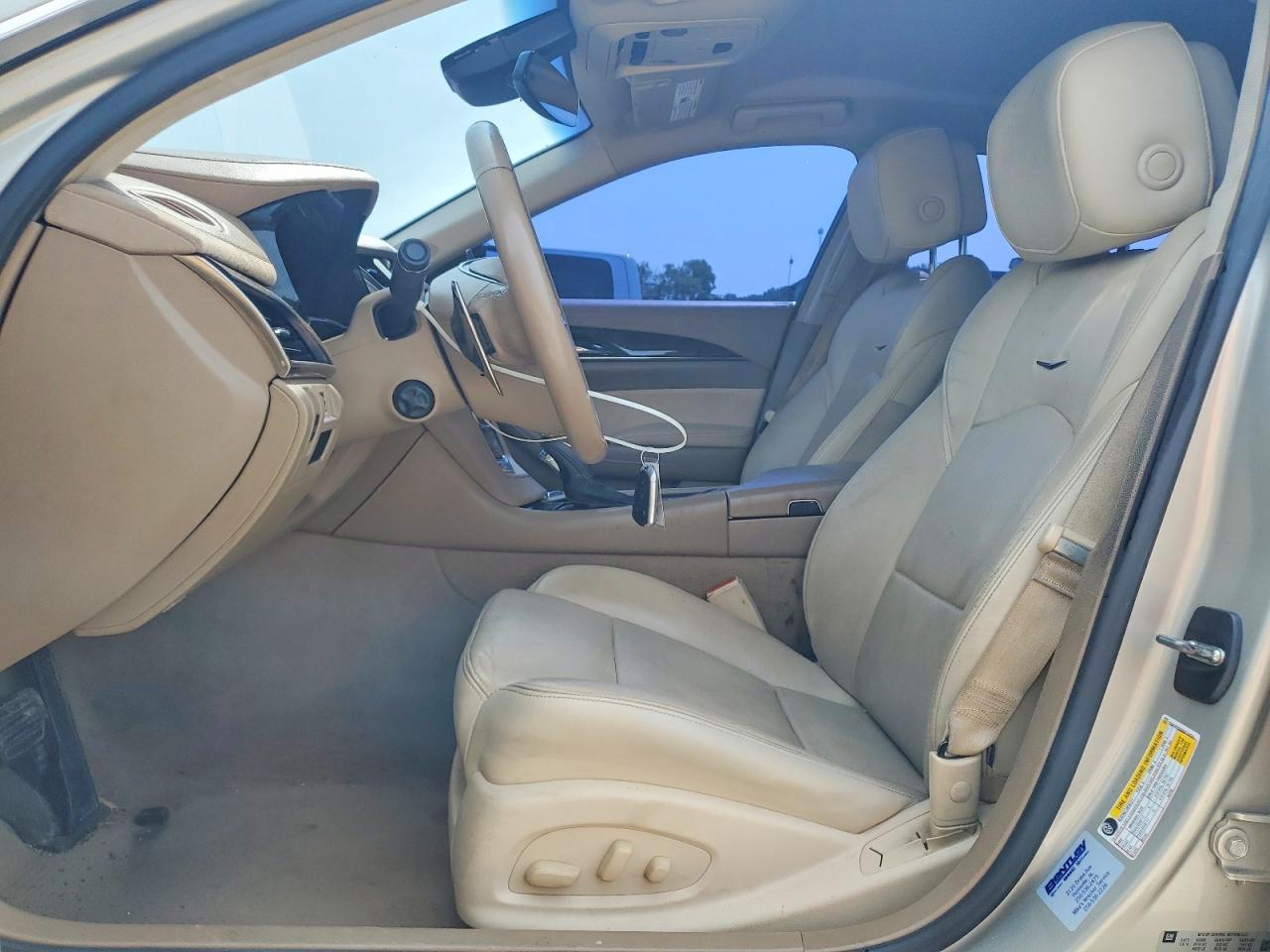 2014 Cadillac Cts Luxury Collection Желто-коричневый vin: 1G6AR5SX0E0174534
