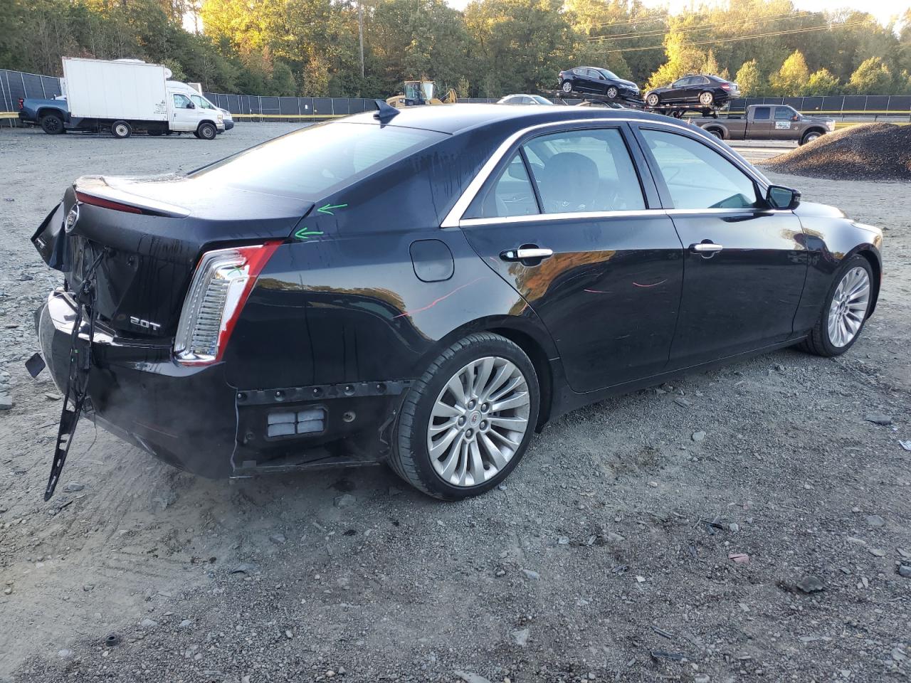 2014 Cadillac Cts Luxury Collection Черный vin: 1G6AR5SX2E0194607