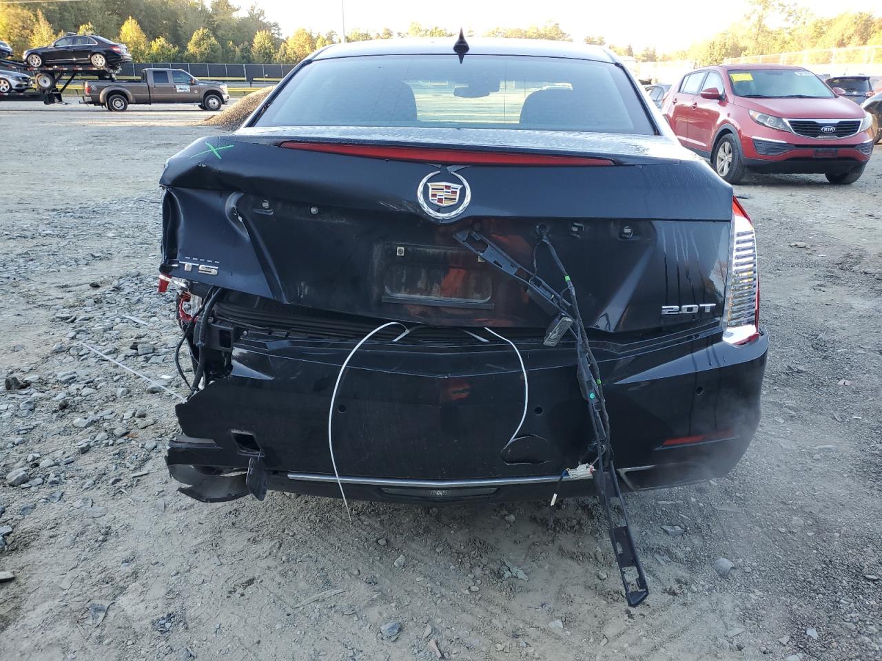 2014 Cadillac Cts Luxury Collection Черный vin: 1G6AR5SX2E0194607