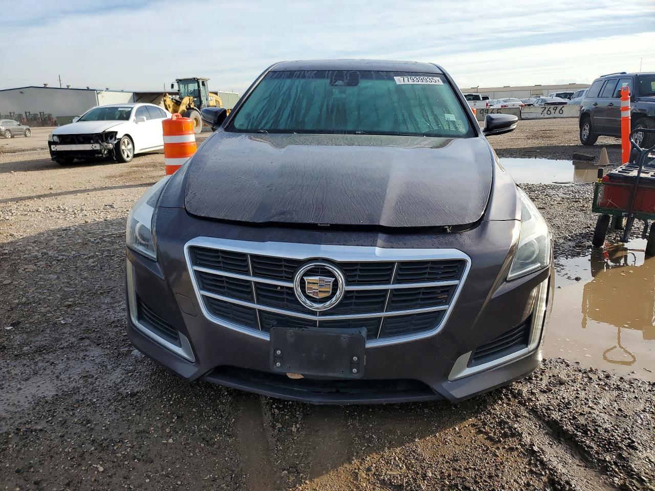 2014 Cadillac Cts Luxury Collection Purple vin: 1G6AR5SX5E0155705