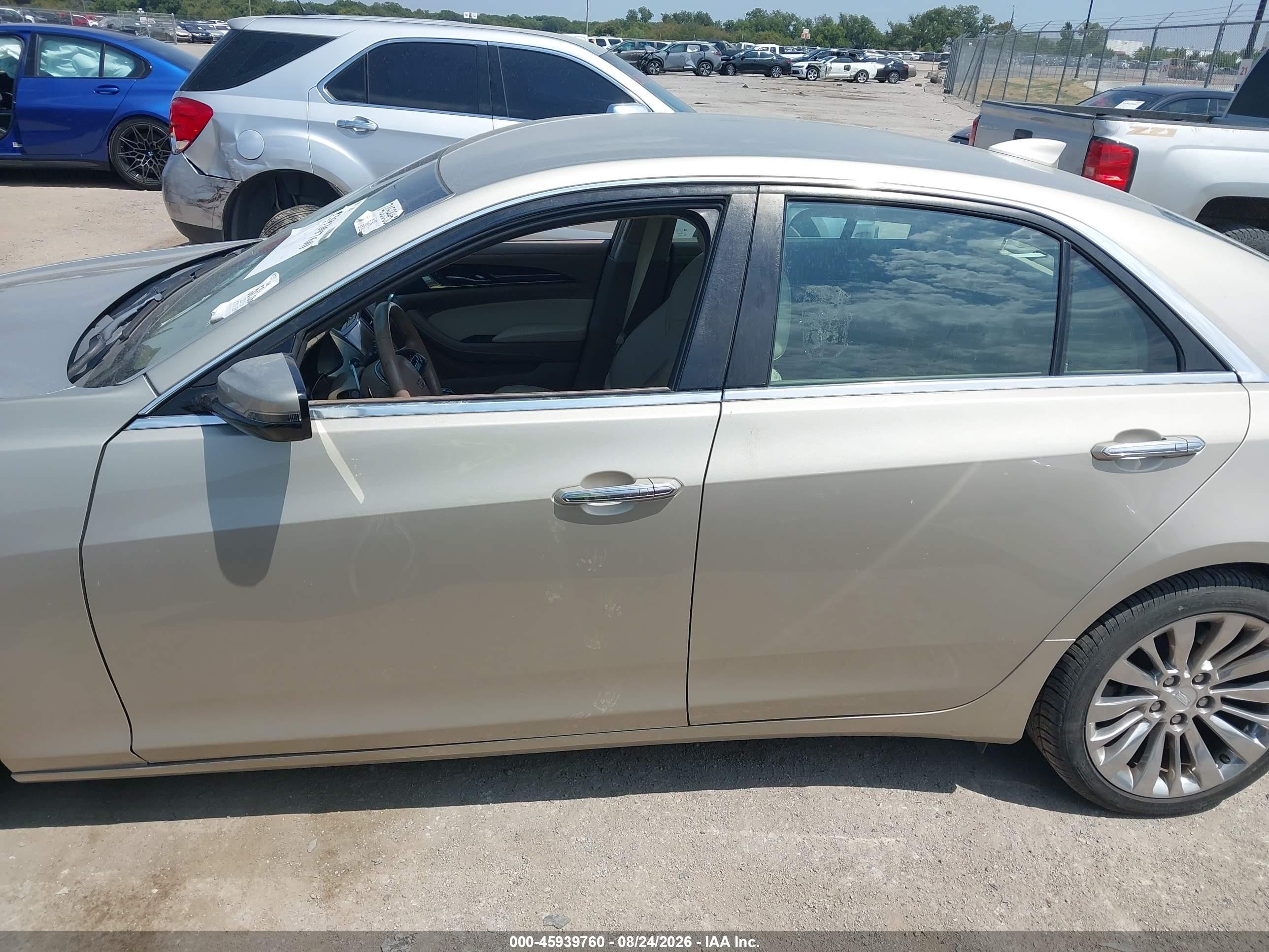 2015 Cadillac Cts Luxury Gold vin: 1G6AR5SX5F0107400