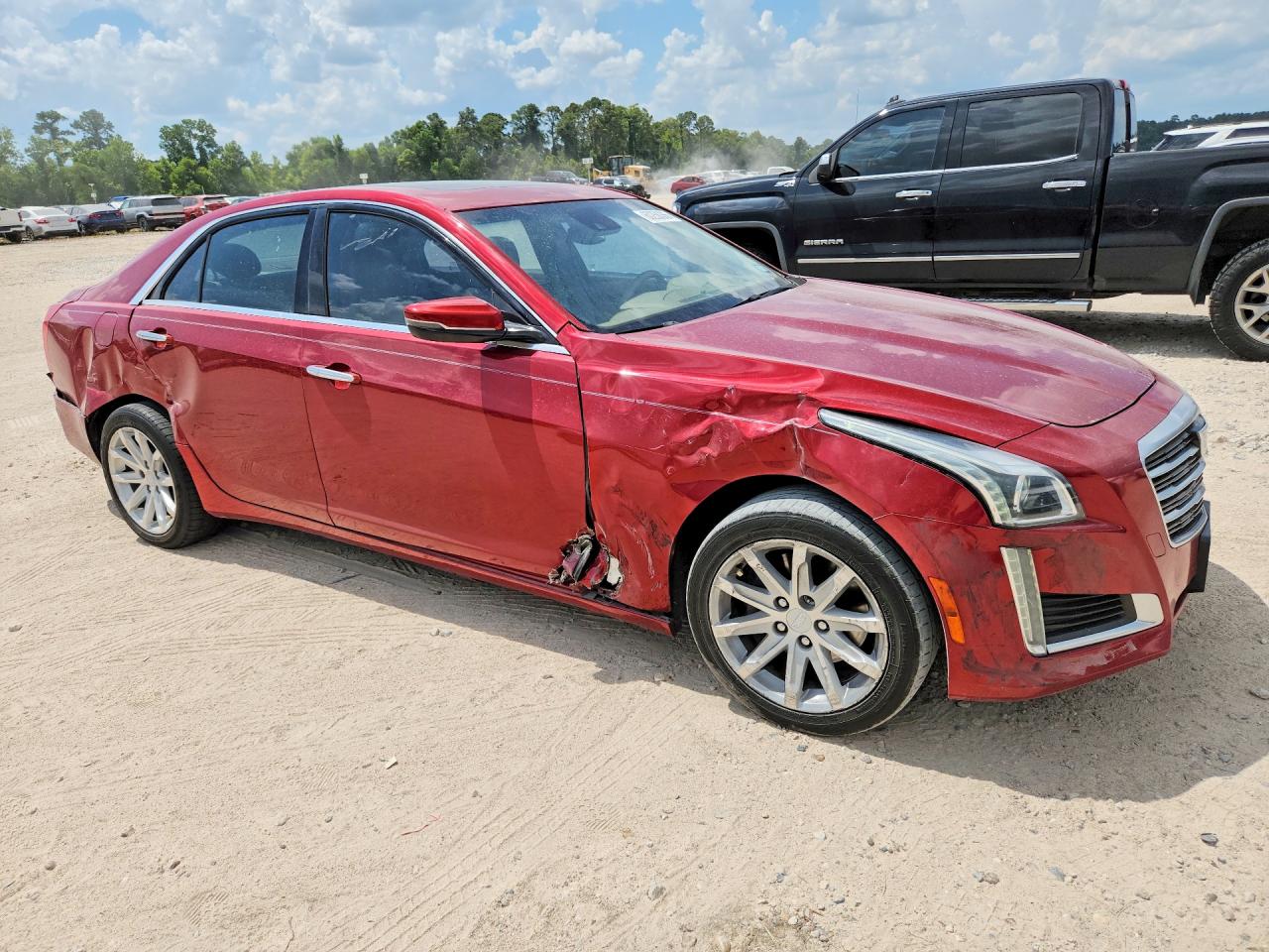 2015 Cadillac Cts Luxury Collection Red vin: 1G6AR5SX6F0112671
