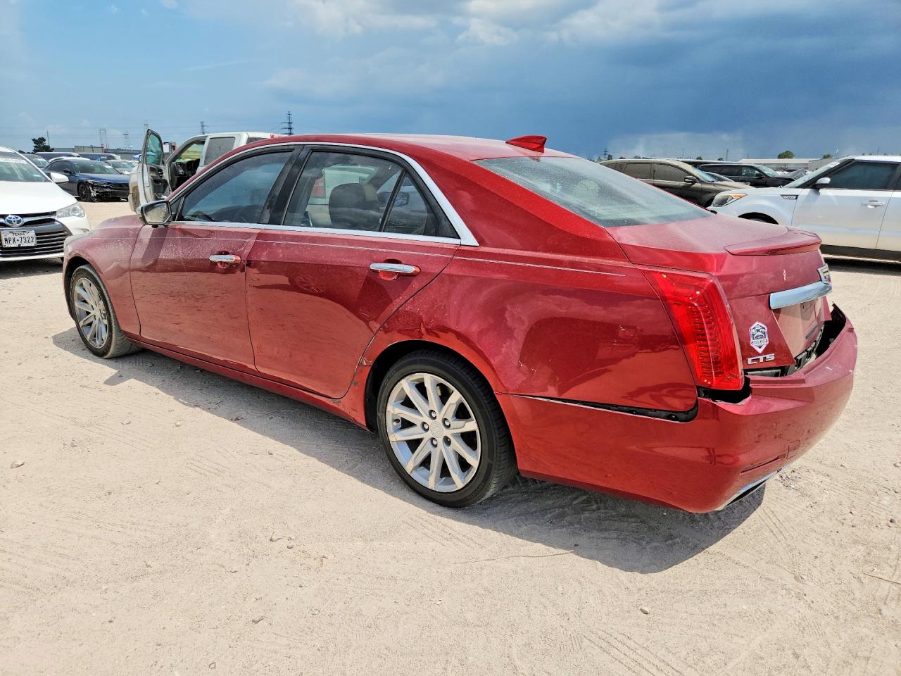 2015 Cadillac Cts Luxury Collection Red vin: 1G6AR5SX6F0112671