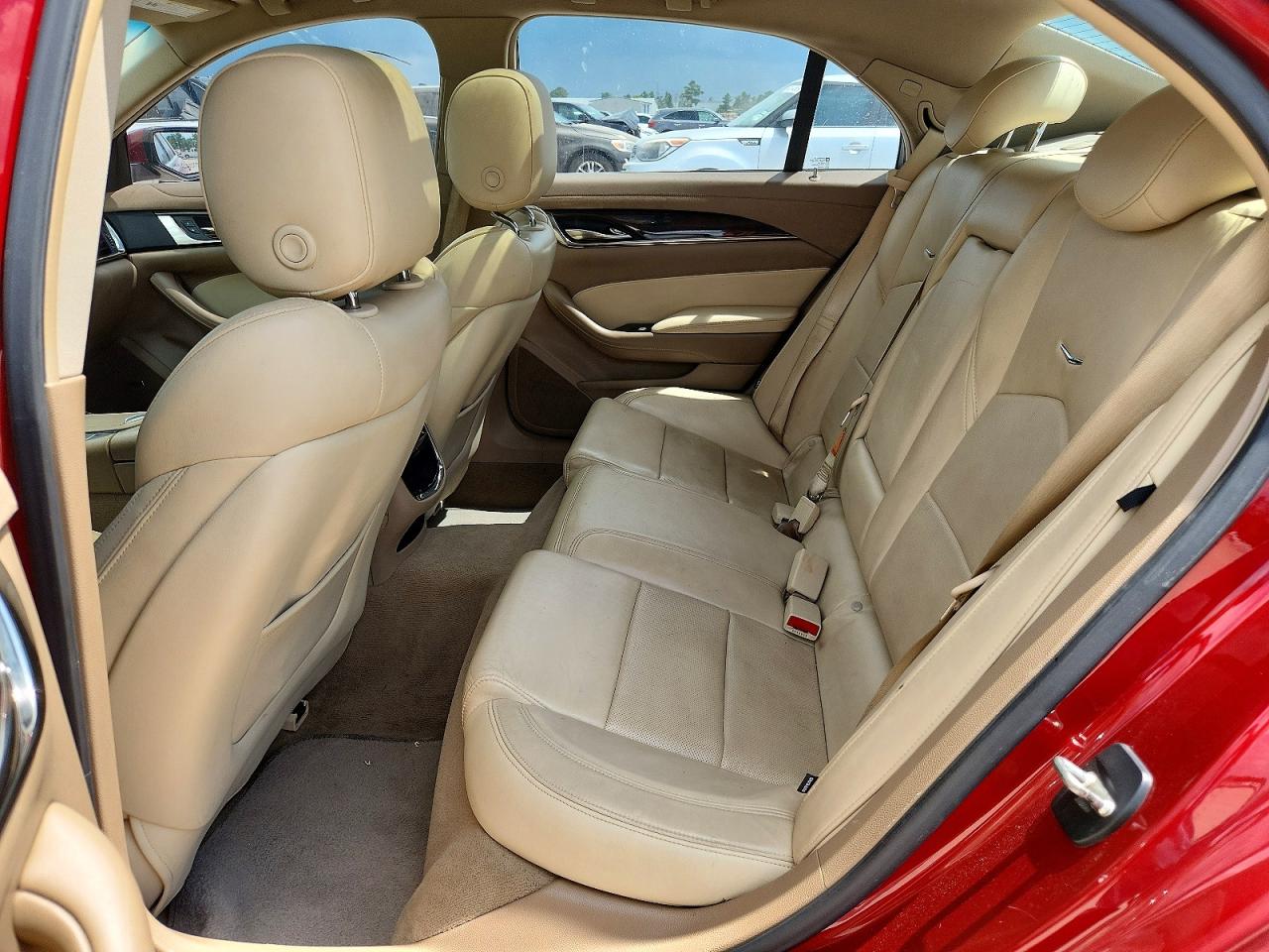 2015 Cadillac Cts Luxury Collection Red vin: 1G6AR5SX6F0112671