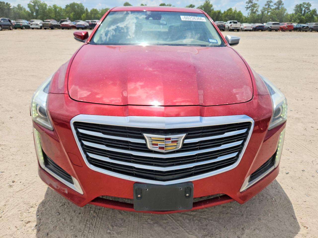 2015 Cadillac Cts Luxury Collection Red vin: 1G6AR5SX6F0112671