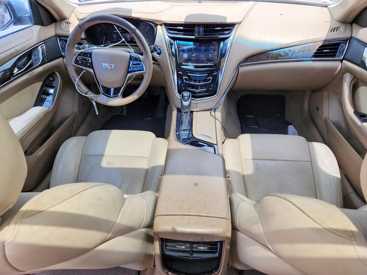 2015 Cadillac Cts Luxury Collection Red vin: 1G6AR5SX6F0112671