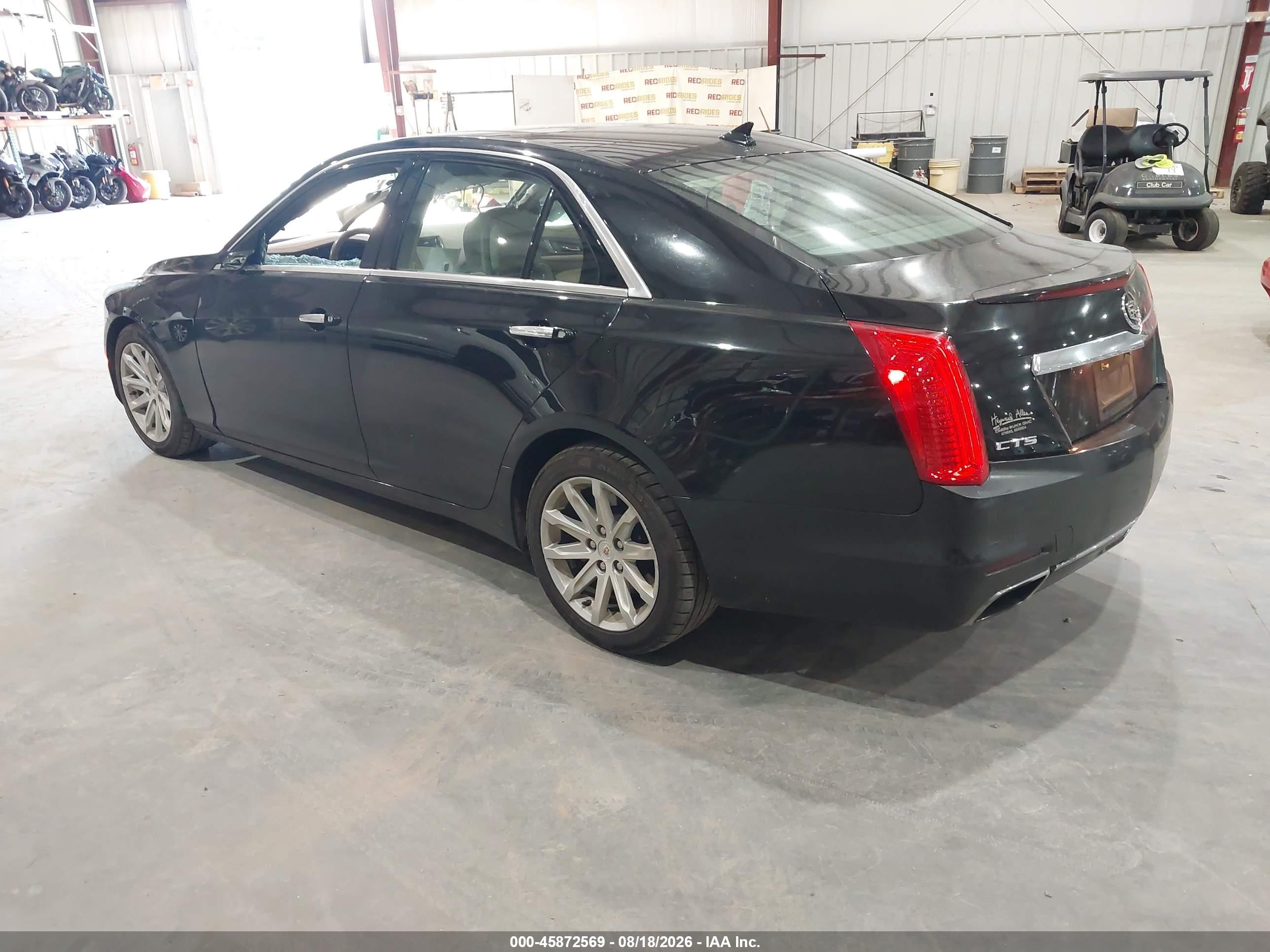 2014 Cadillac Cts Luxury Black vin: 1G6AR5SX7E0140400