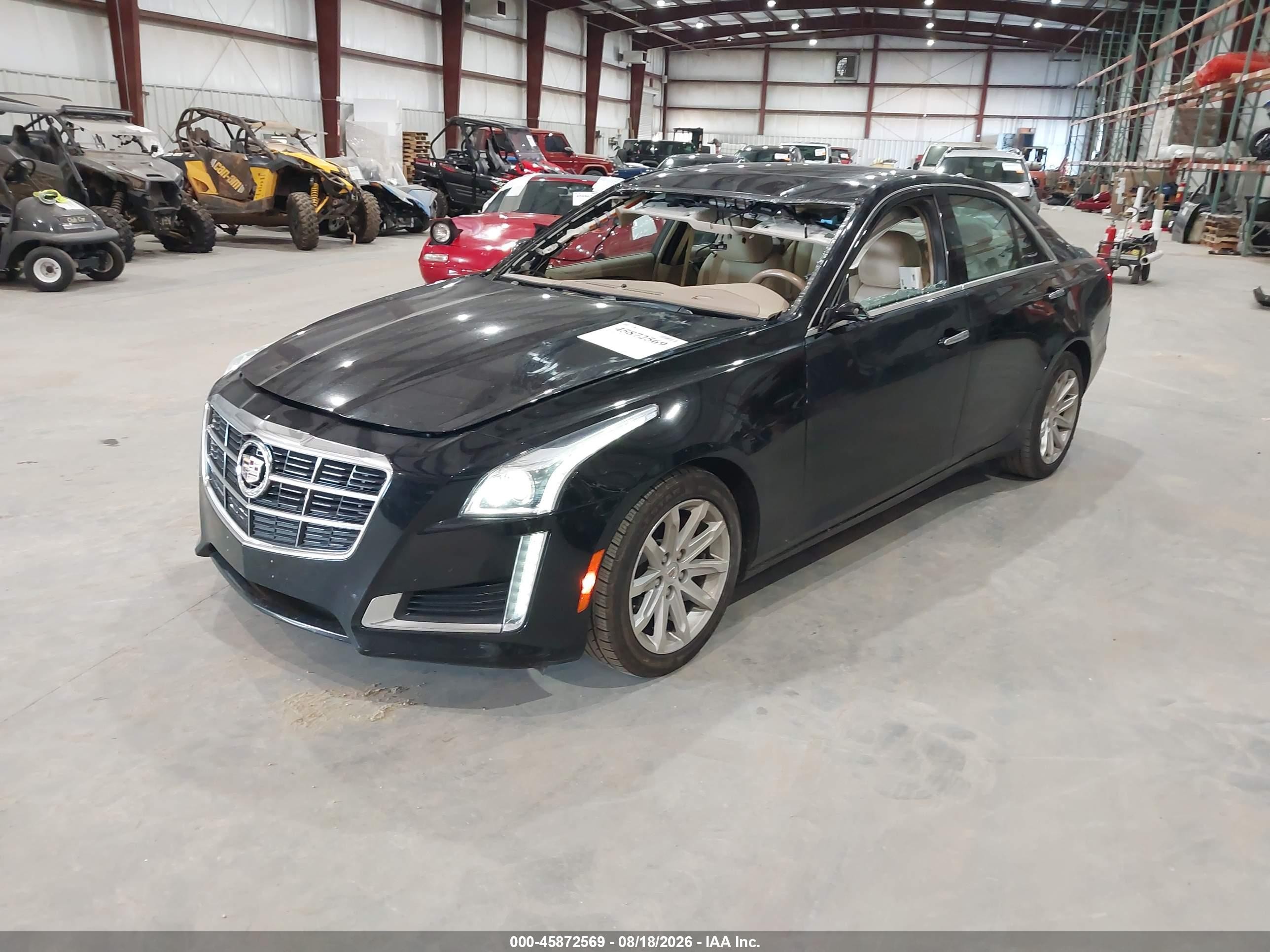 2014 Cadillac Cts Luxury Black vin: 1G6AR5SX7E0140400