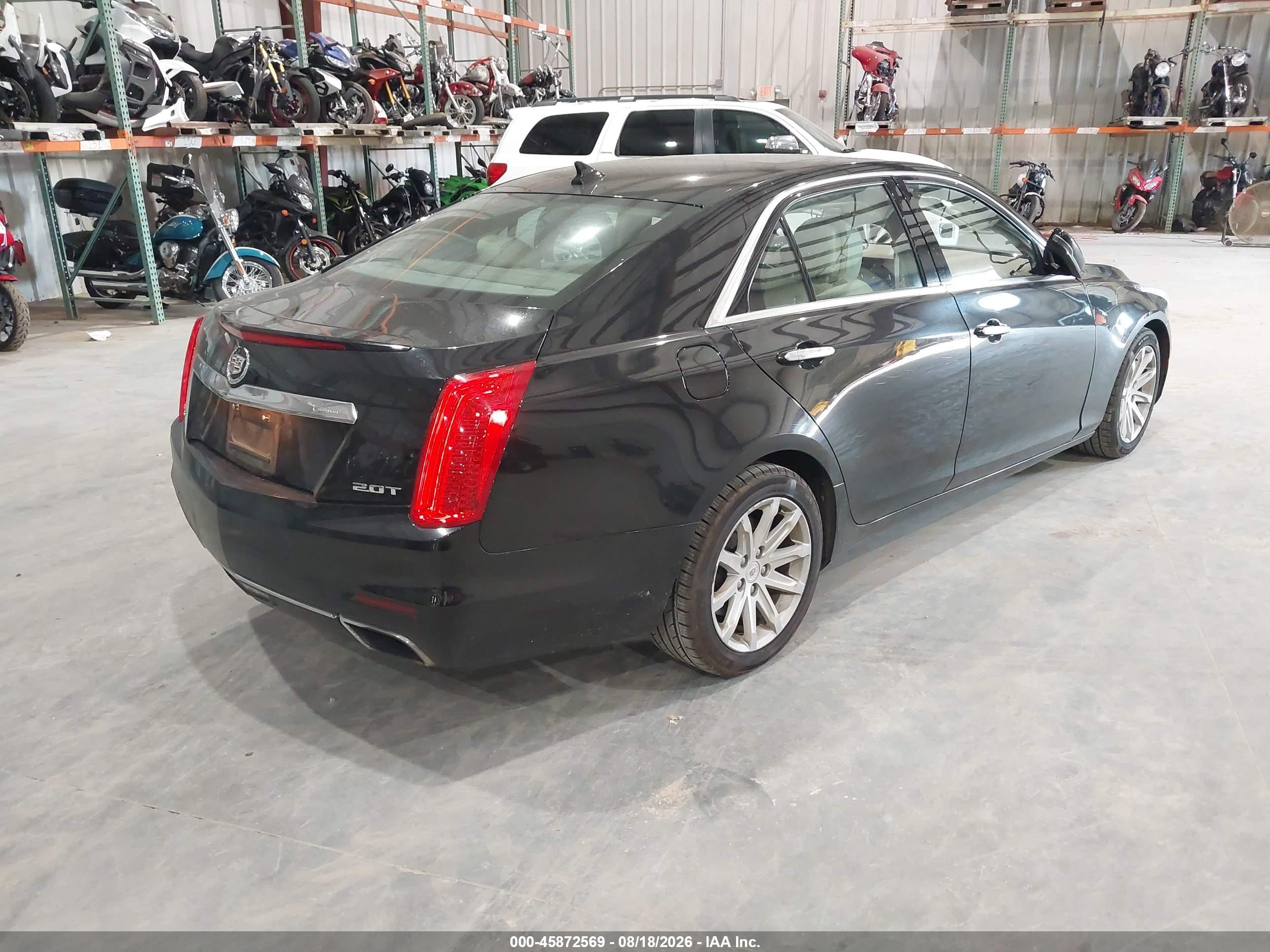 2014 Cadillac Cts Luxury Black vin: 1G6AR5SX7E0140400