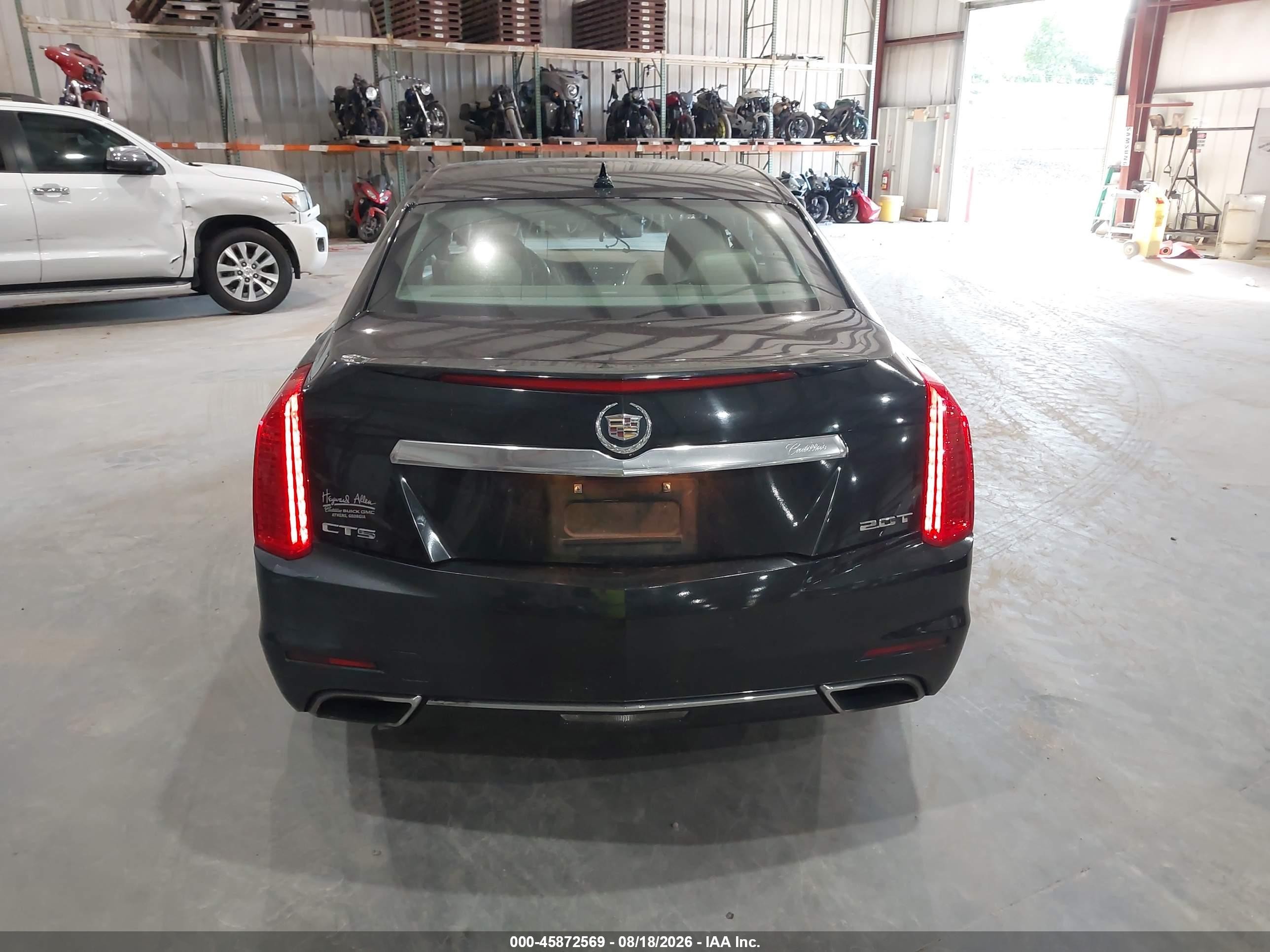2014 Cadillac Cts Luxury Black vin: 1G6AR5SX7E0140400