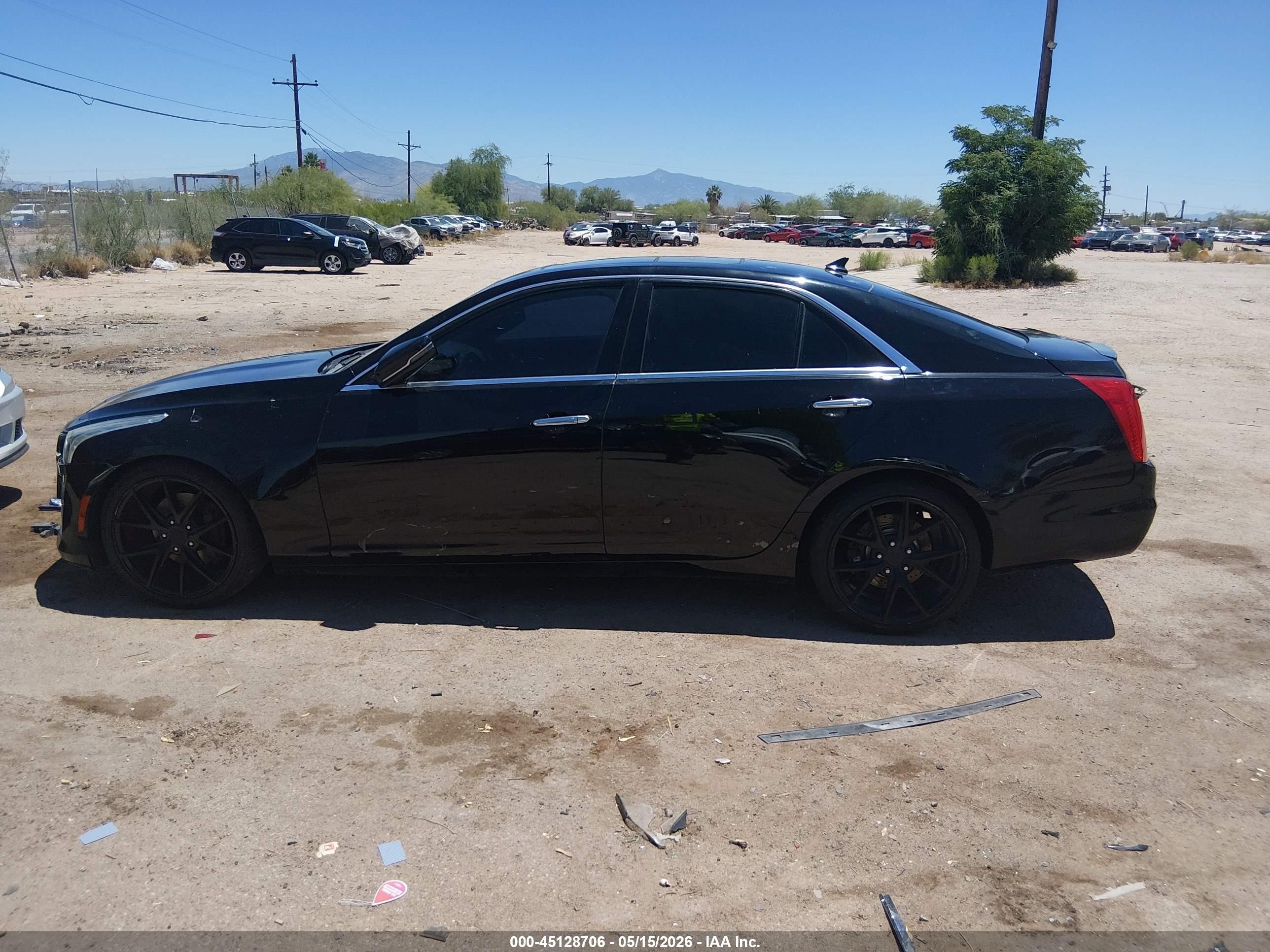 2014 Cadillac Cts Luxury Black vin: 1G6AR5SX7E0141479