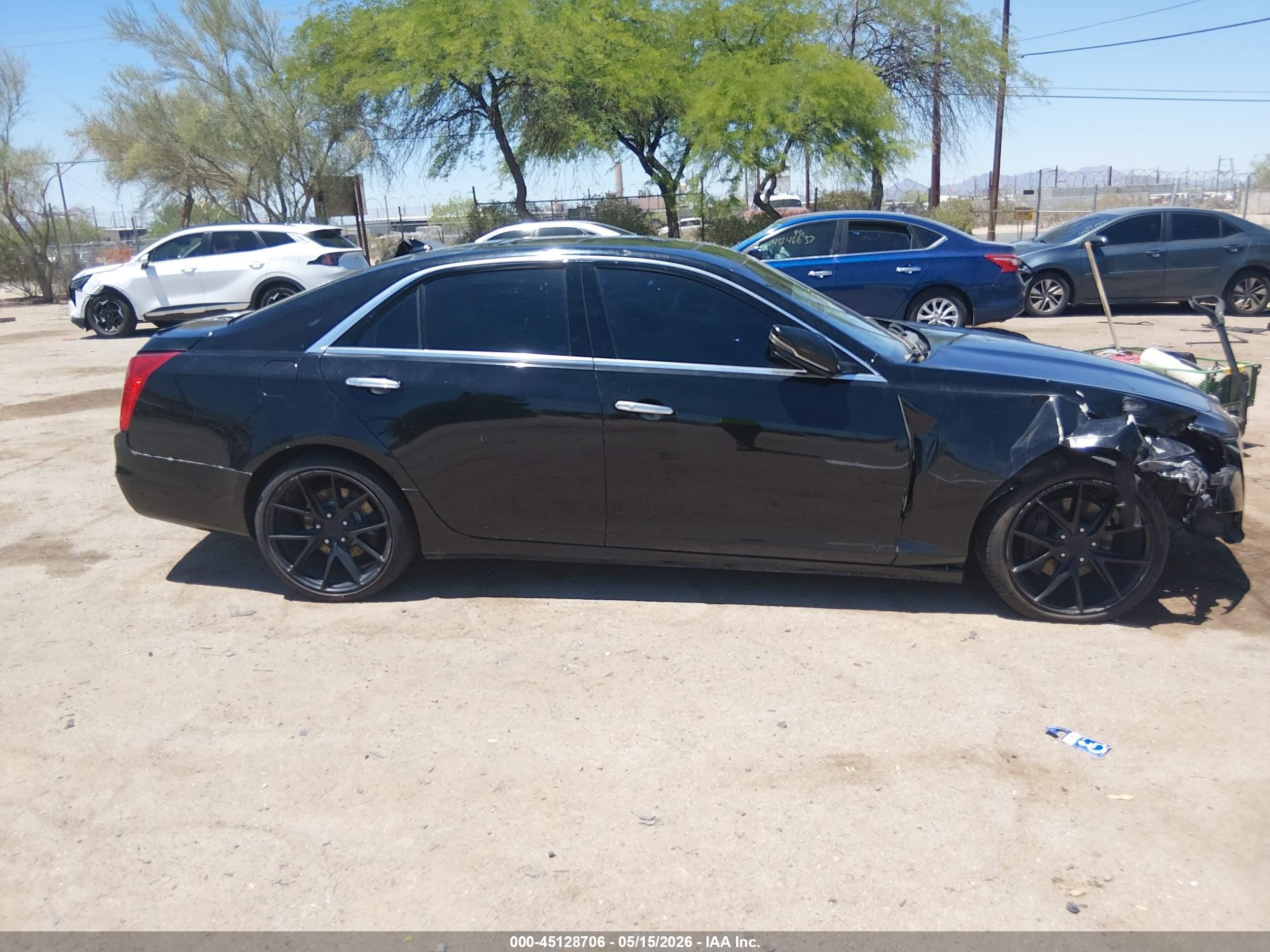 2014 Cadillac Cts Luxury Black vin: 1G6AR5SX7E0141479