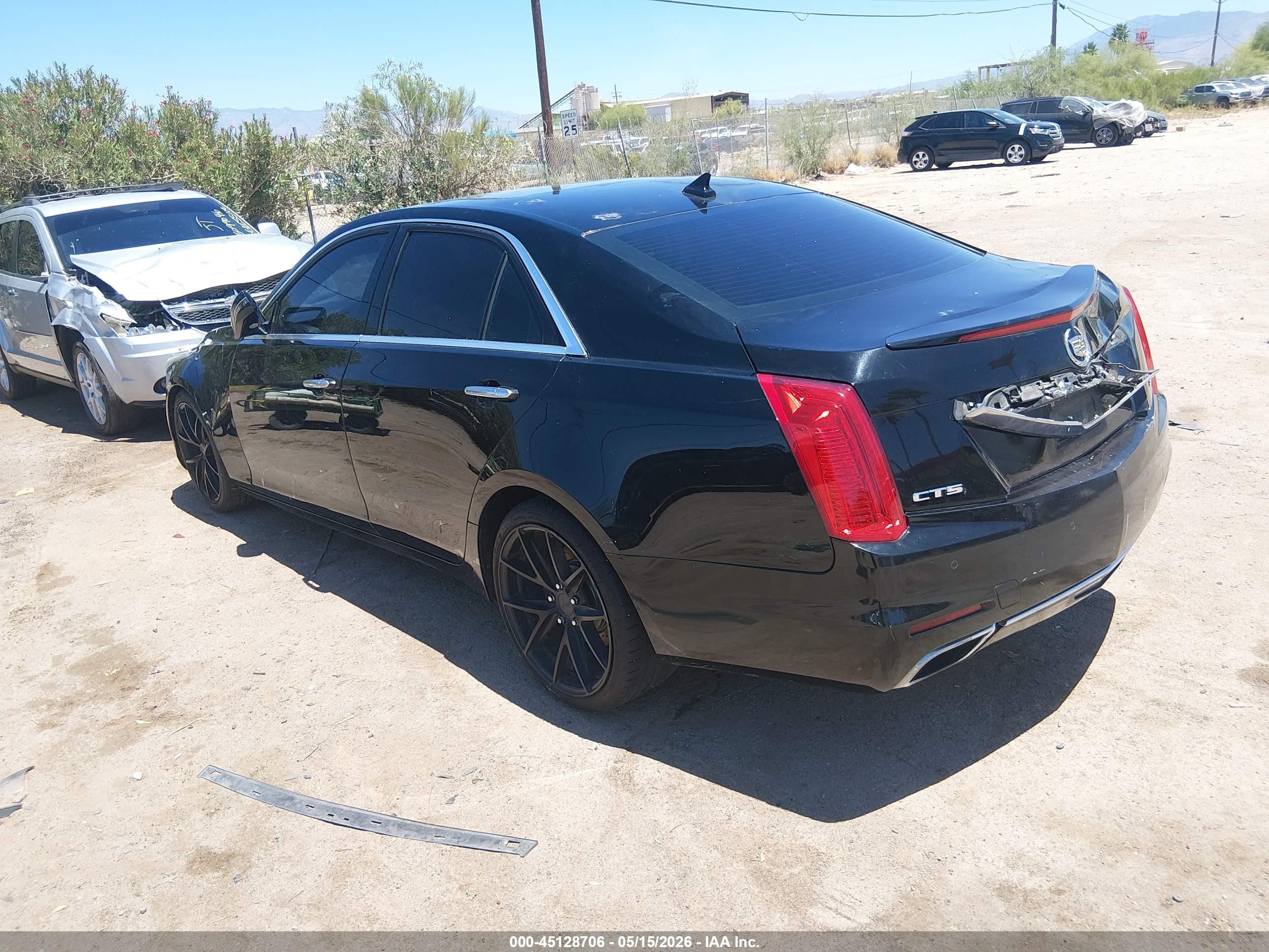 2014 Cadillac Cts Luxury Black vin: 1G6AR5SX7E0141479