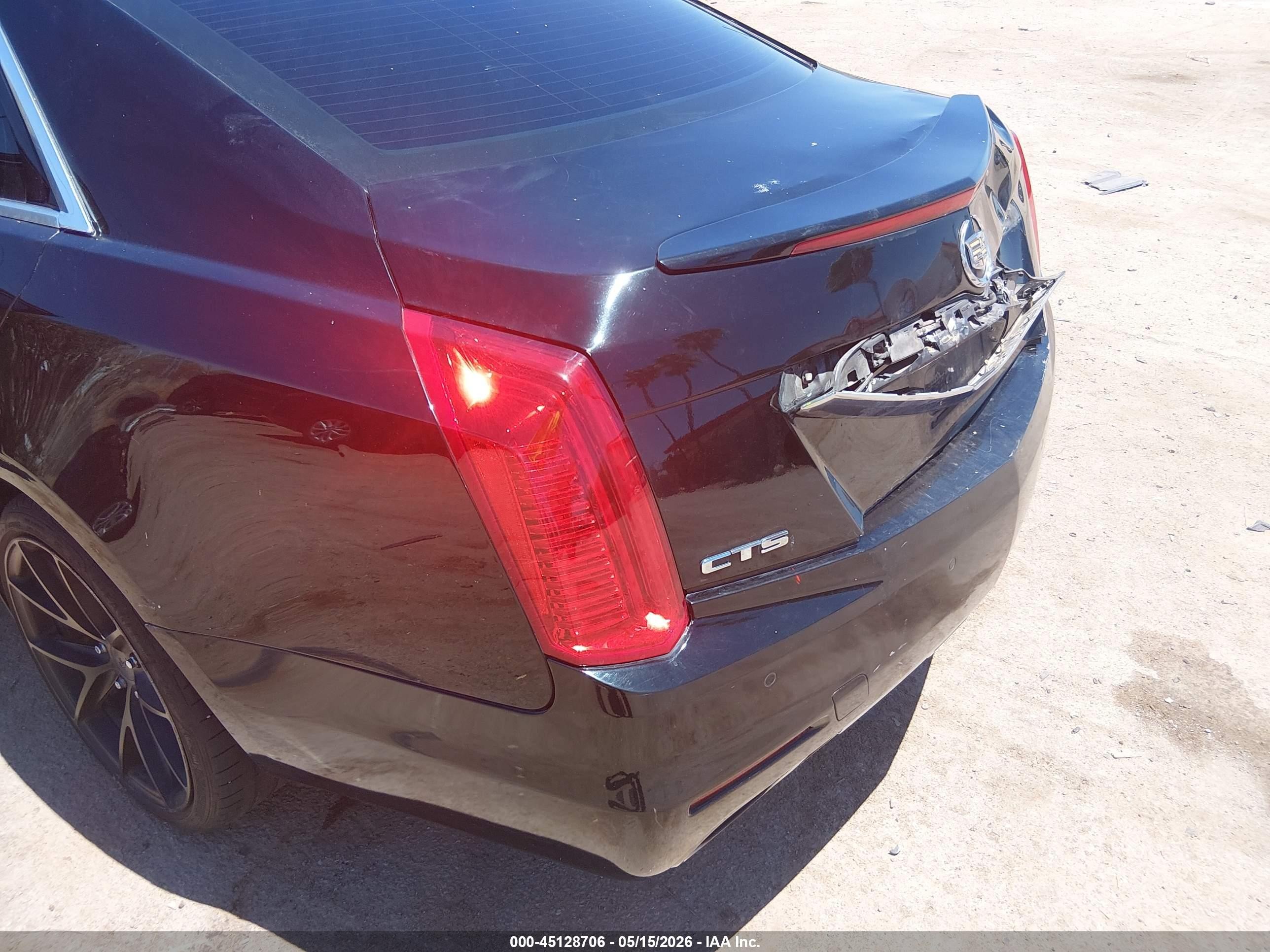 2014 Cadillac Cts Luxury Black vin: 1G6AR5SX7E0141479