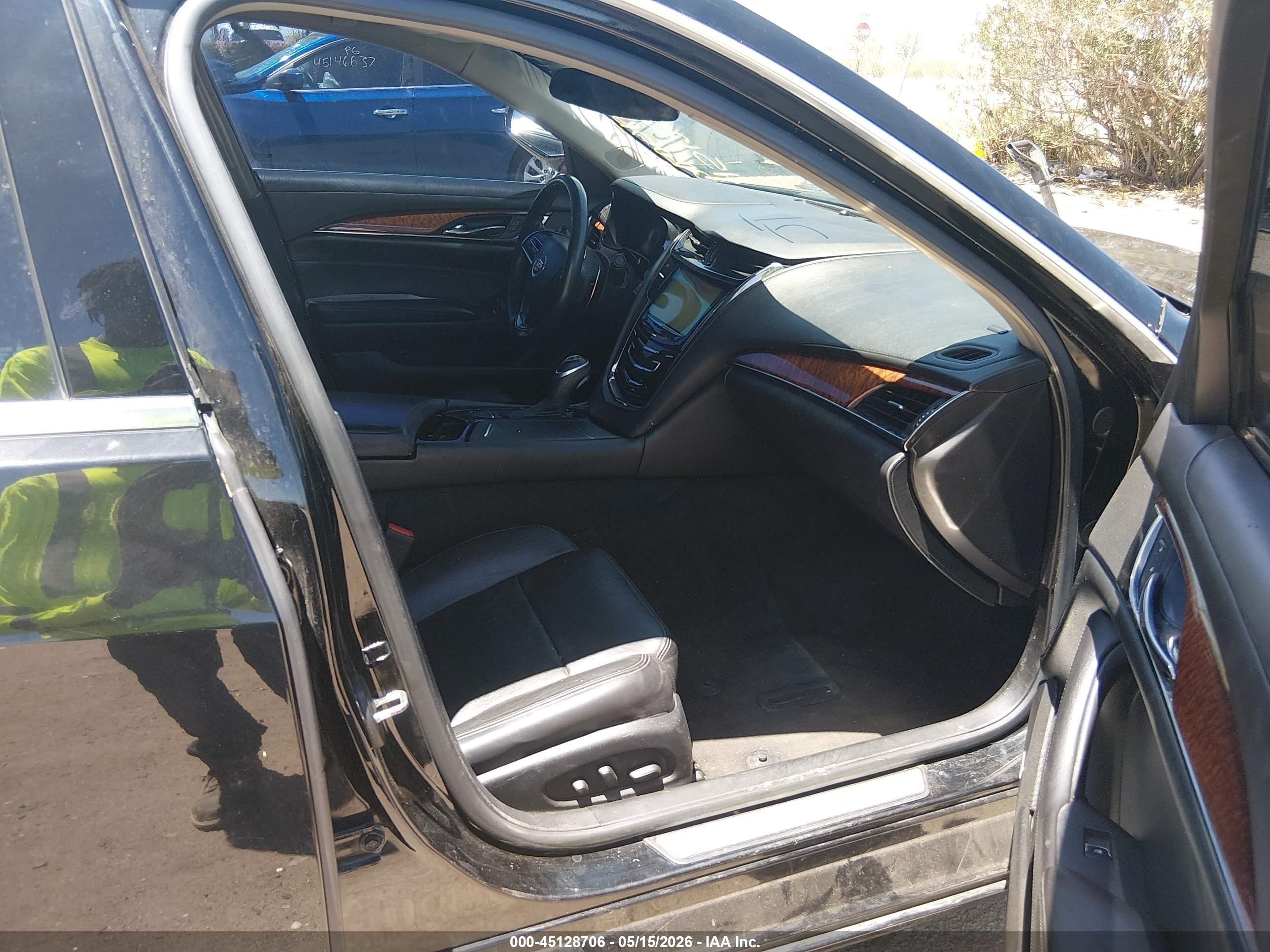 2014 Cadillac Cts Luxury Black vin: 1G6AR5SX7E0141479