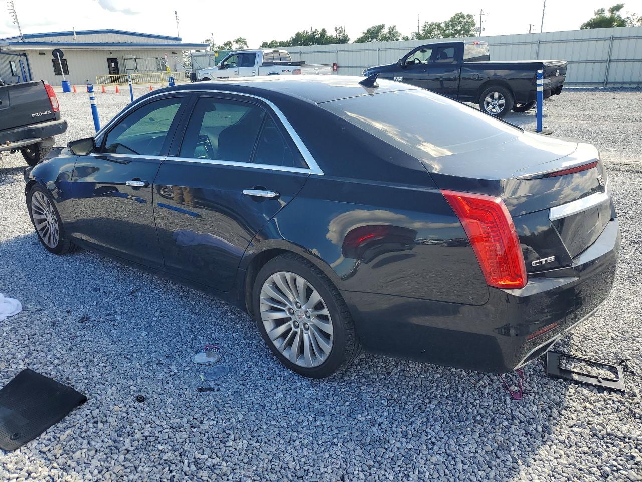 2014 Cadillac Cts Luxury Collection Black vin: 1G6AR5SX7E0142776