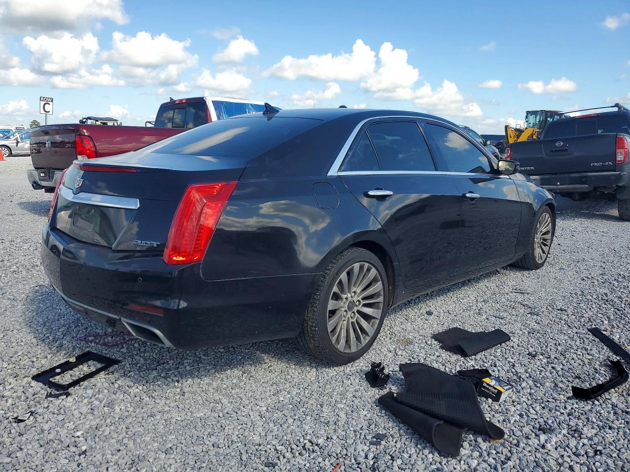 2014 Cadillac Cts Luxury Collection Black vin: 1G6AR5SX7E0142776