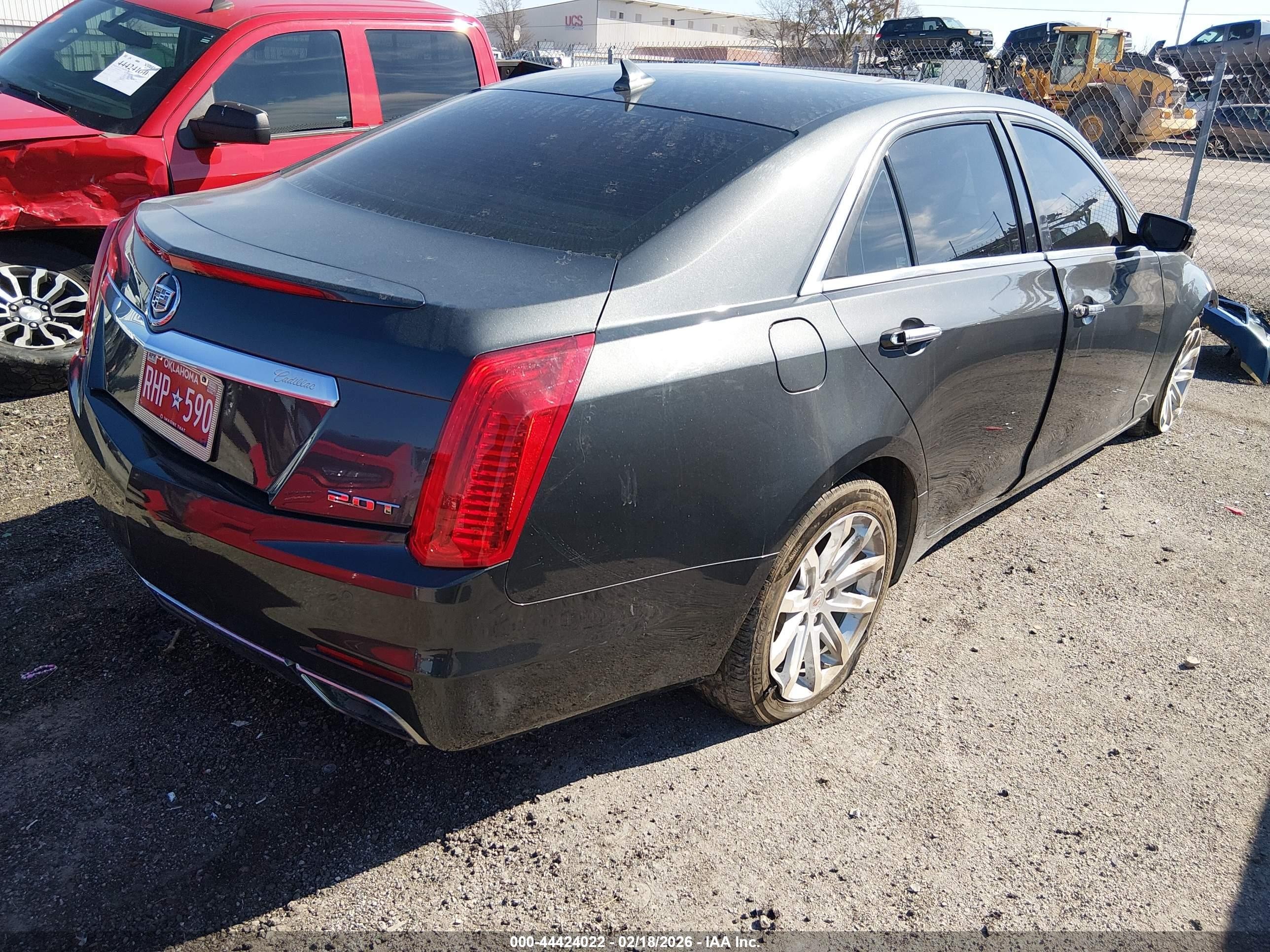 2014 Cadillac Cts Luxury Gray vin: 1G6AR5SX8E0185457