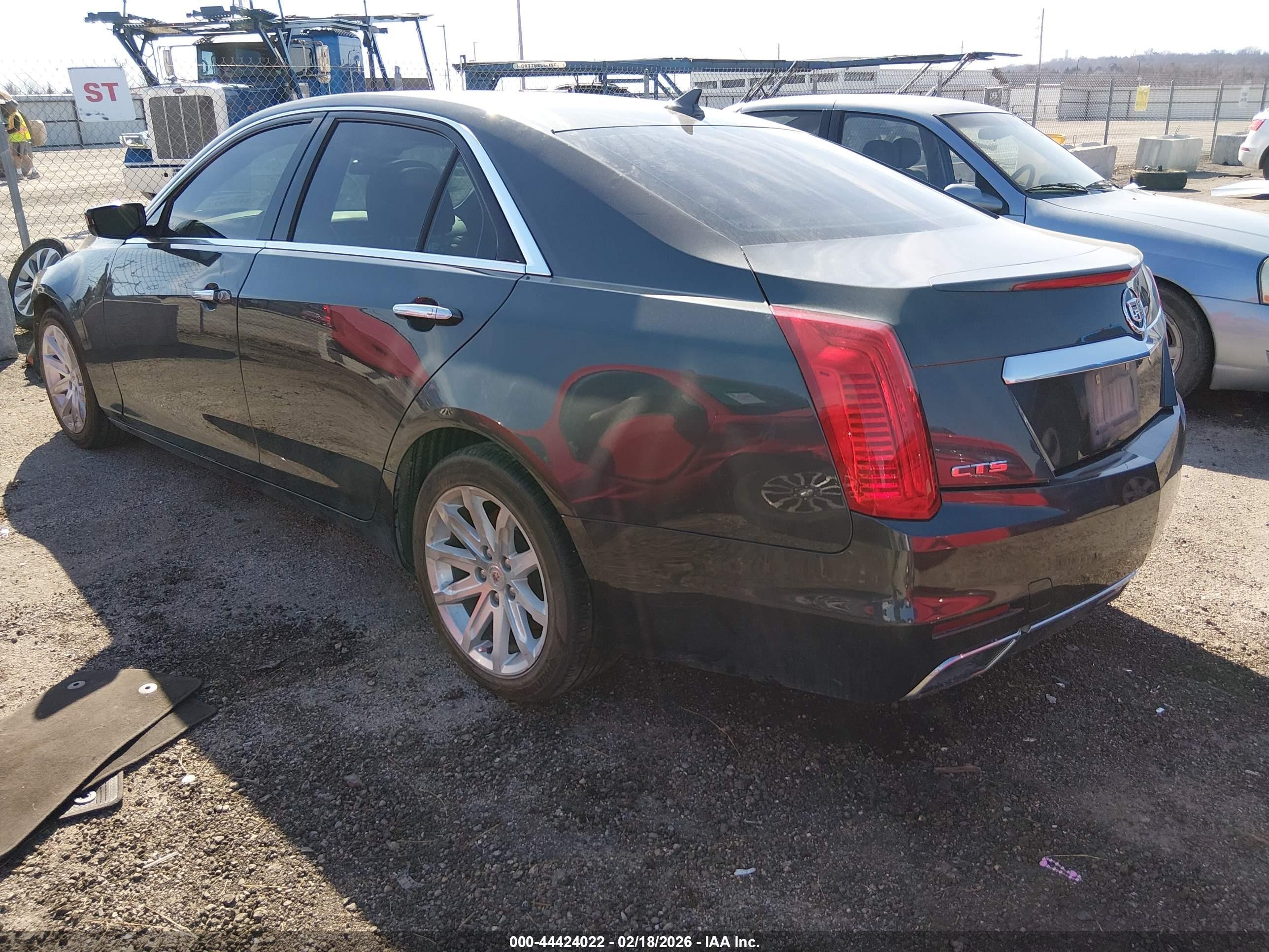 2014 Cadillac Cts Luxury Gray vin: 1G6AR5SX8E0185457