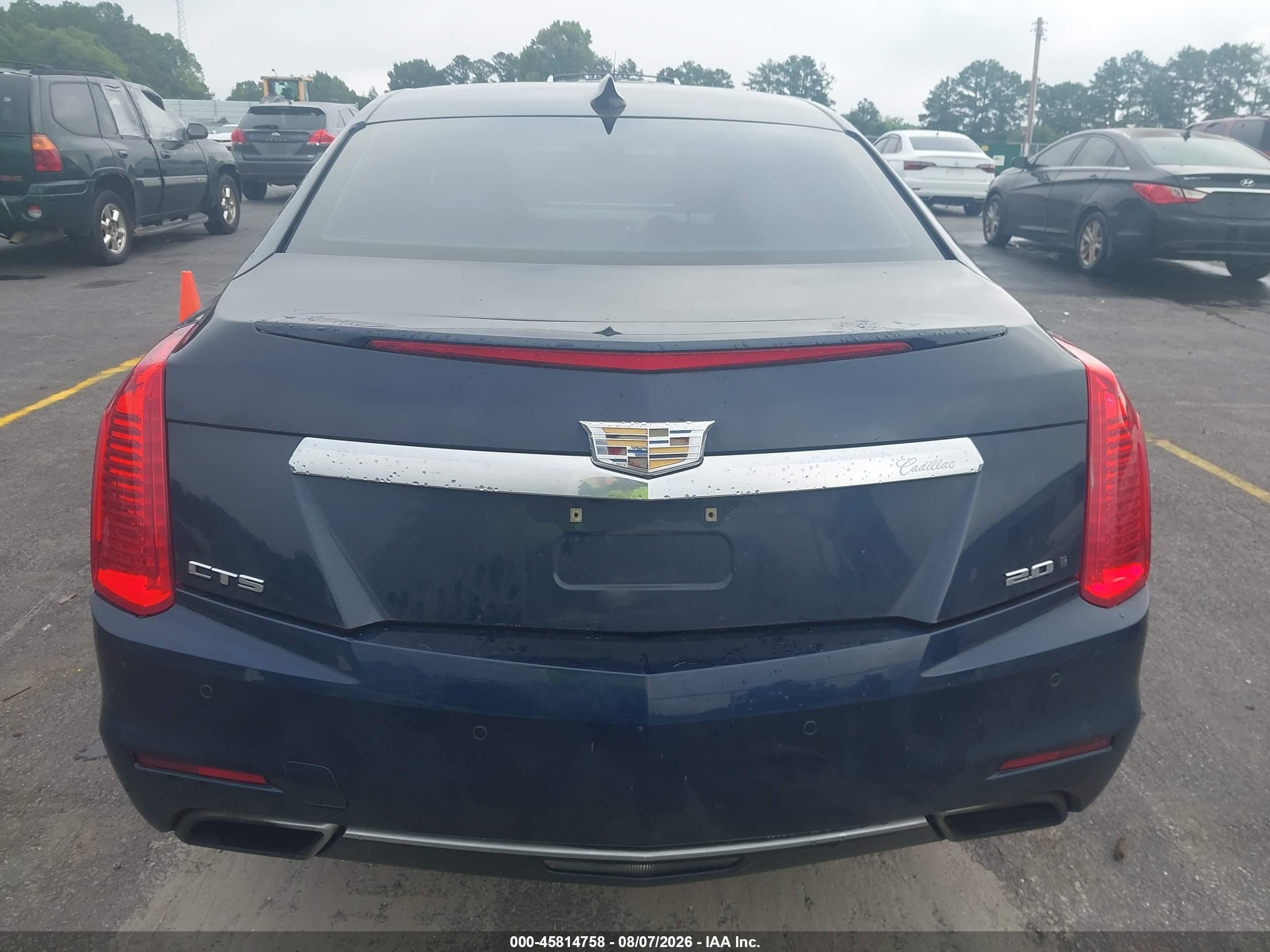 2015 Cadillac Cts Luxury Blue vin: 1G6AR5SX8F0109447