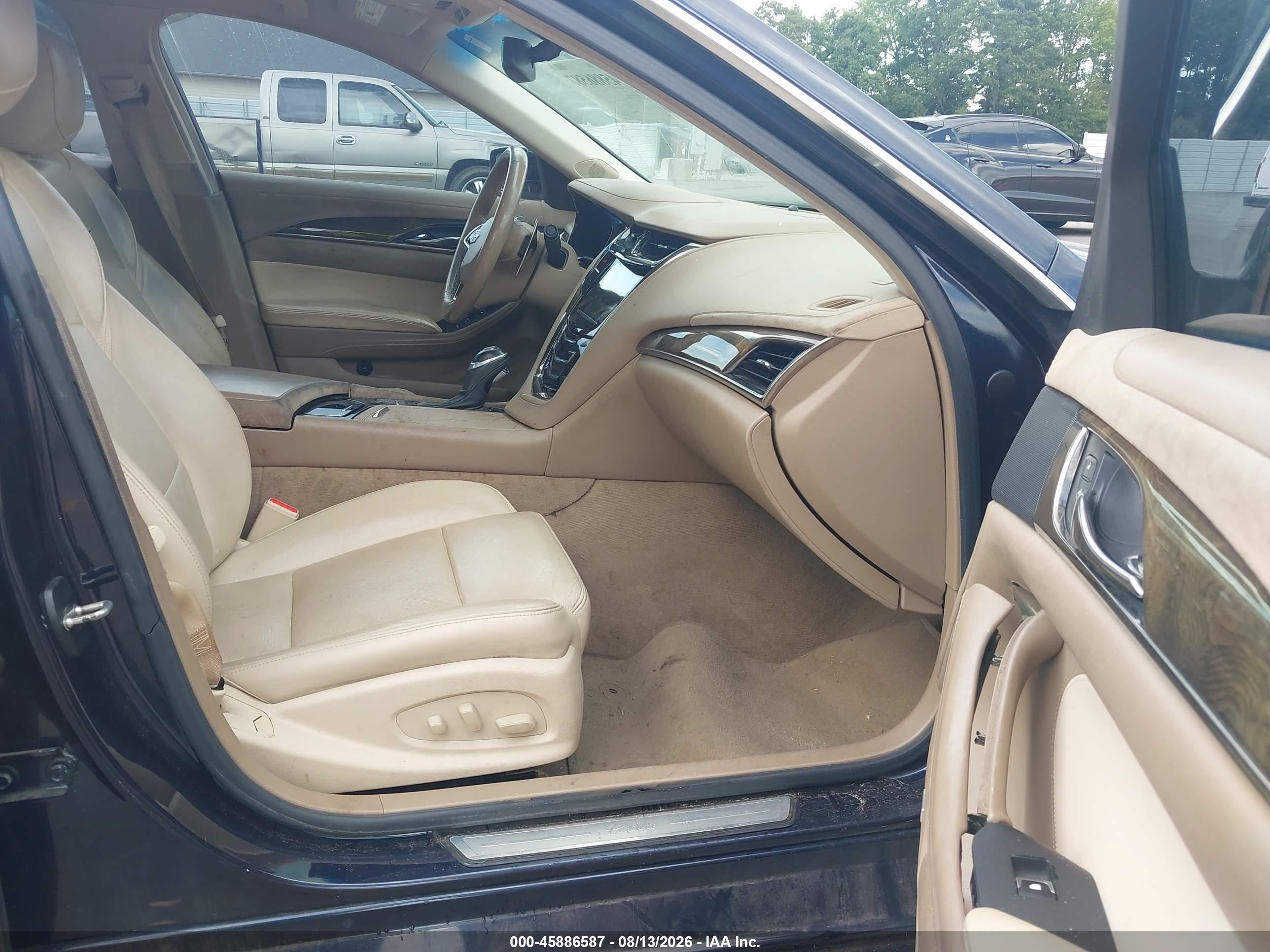 2015 Cadillac Cts Luxury Blue vin: 1G6AR5SX8F0109447