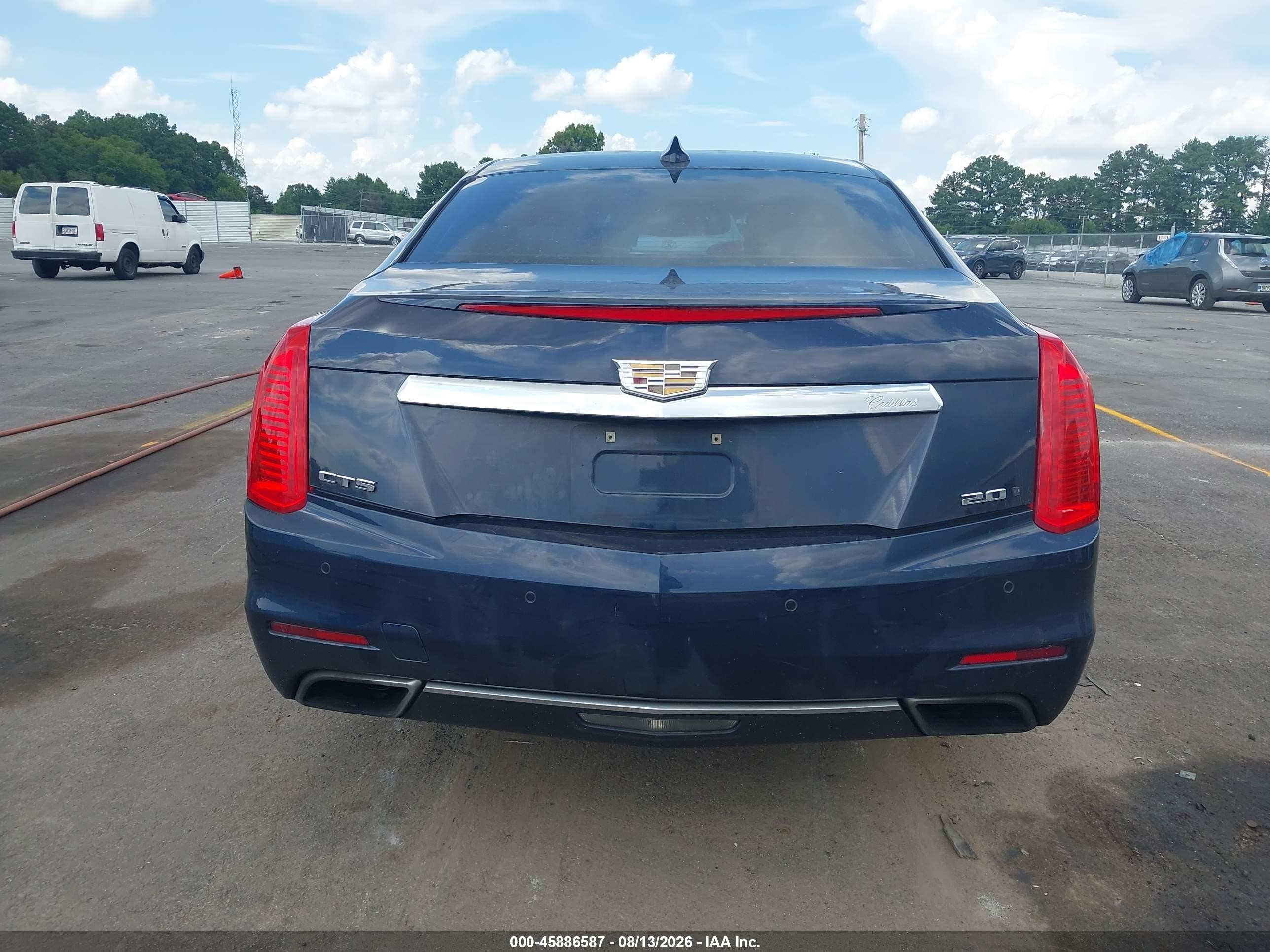 2015 Cadillac Cts Luxury Blue vin: 1G6AR5SX8F0109447