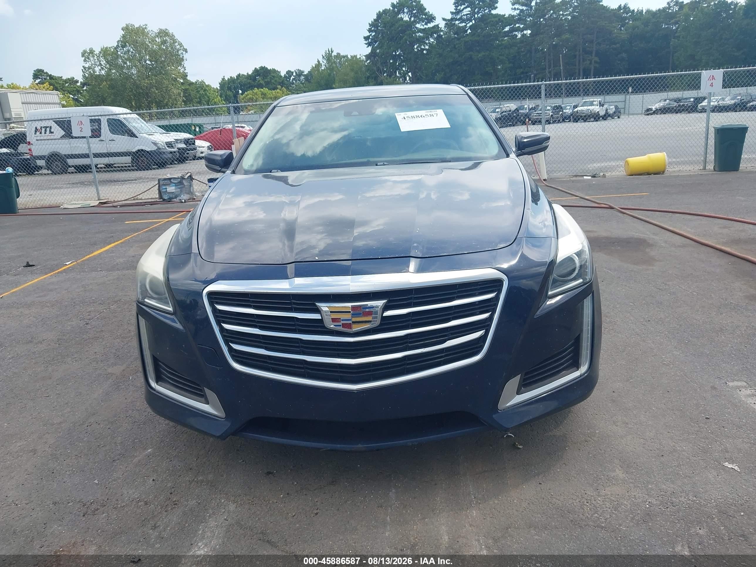 2015 Cadillac Cts Luxury Blue vin: 1G6AR5SX8F0109447