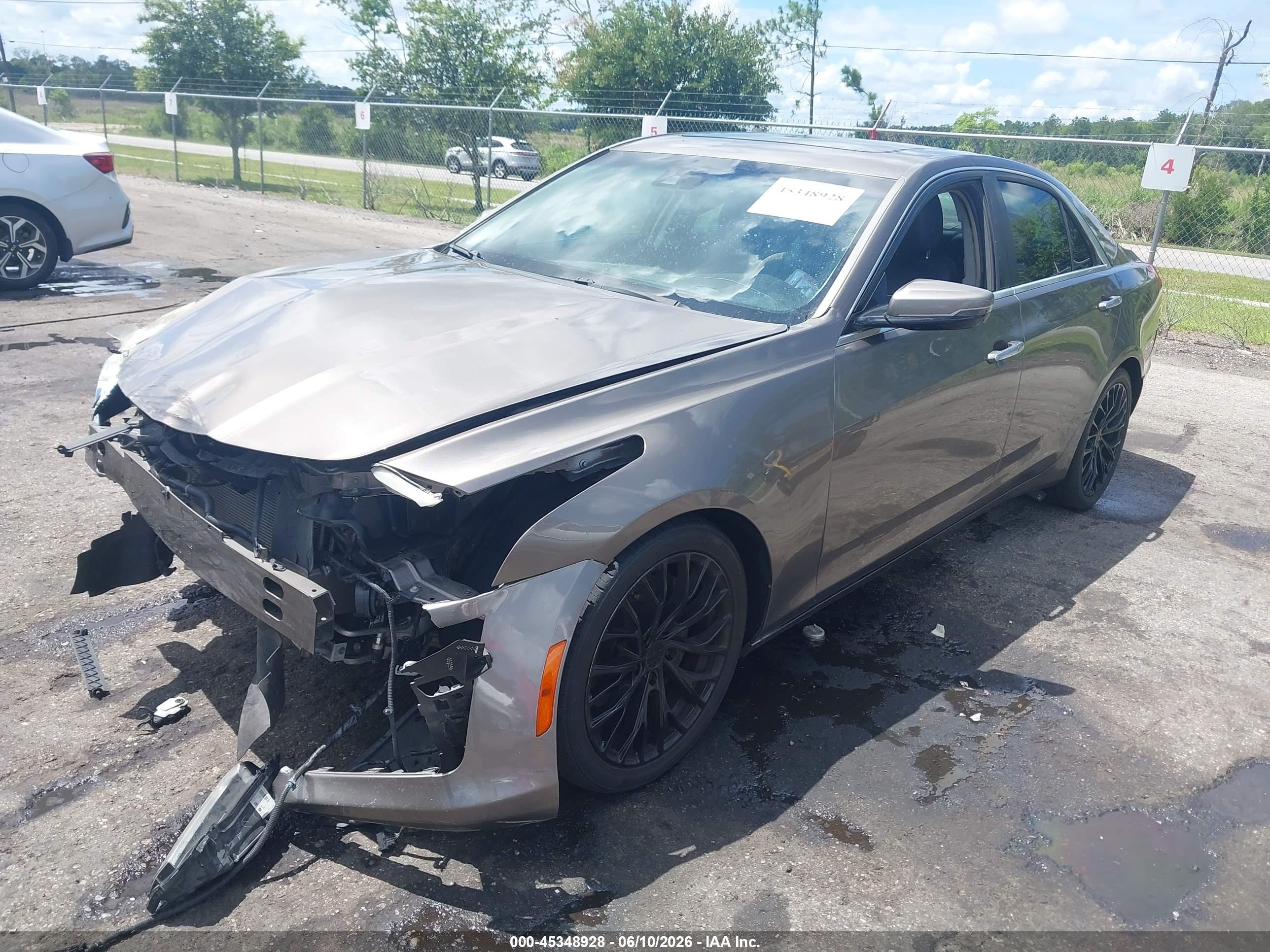 2014 Cadillac Cts Luxury Gray vin: 1G6AR5SX9E0164231
