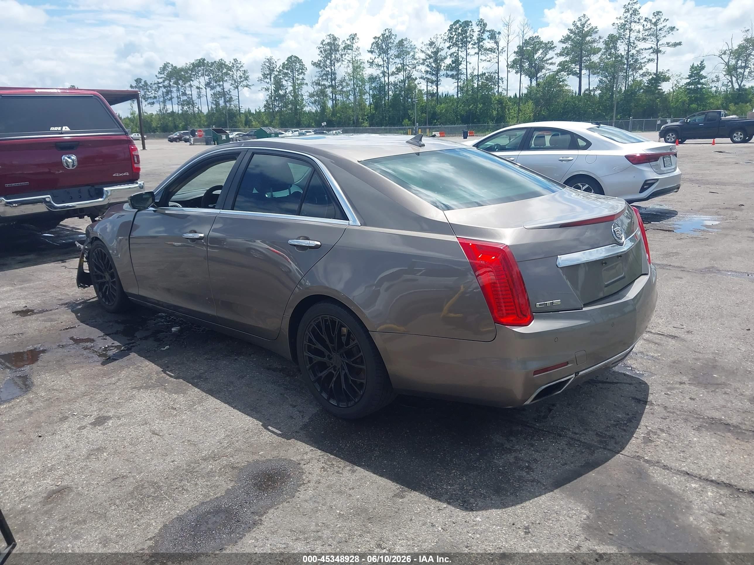 2014 Cadillac Cts Luxury Gray vin: 1G6AR5SX9E0164231