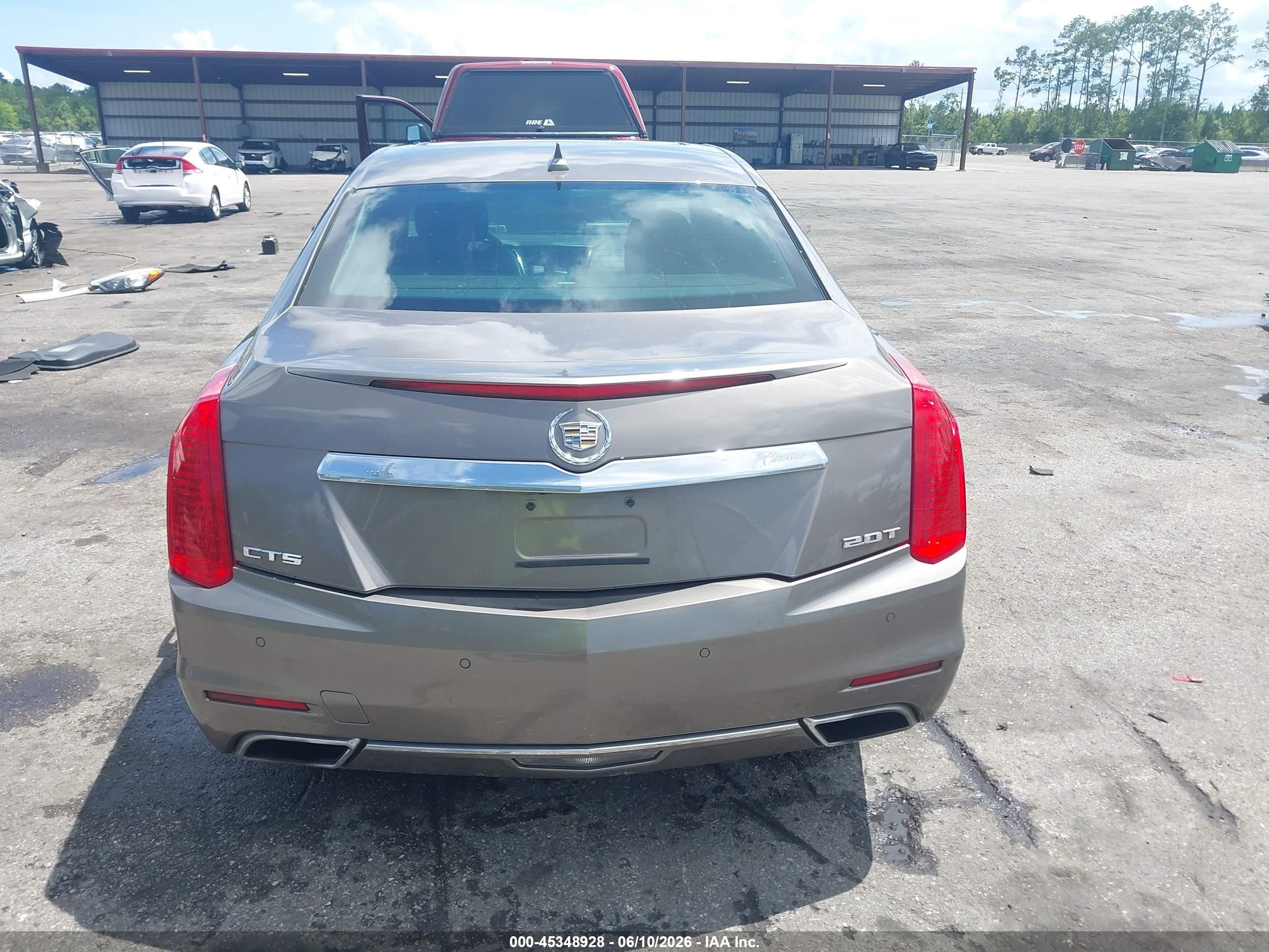 2014 Cadillac Cts Luxury Gray vin: 1G6AR5SX9E0164231