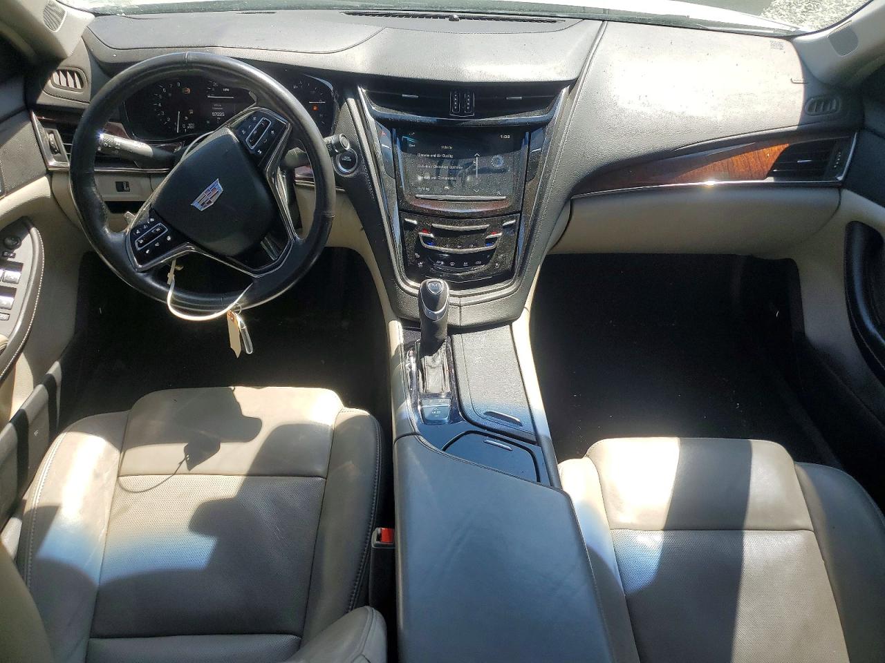 2015 Cadillac Cts Luxury Collection Silver vin: 1G6AR5SX9F0115046