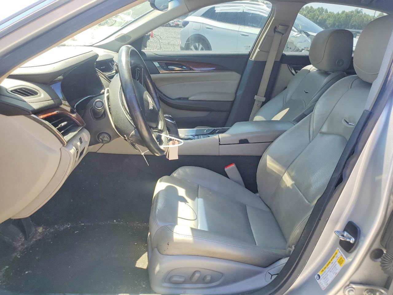 2015 Cadillac Cts Luxury Collection Silver vin: 1G6AR5SX9F0115046