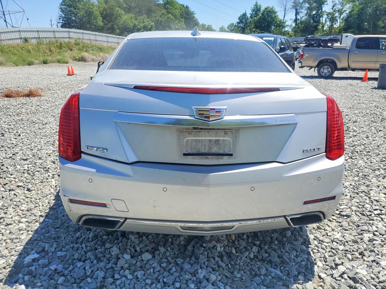 2015 Cadillac Cts Luxury Collection Silver vin: 1G6AR5SX9F0115046