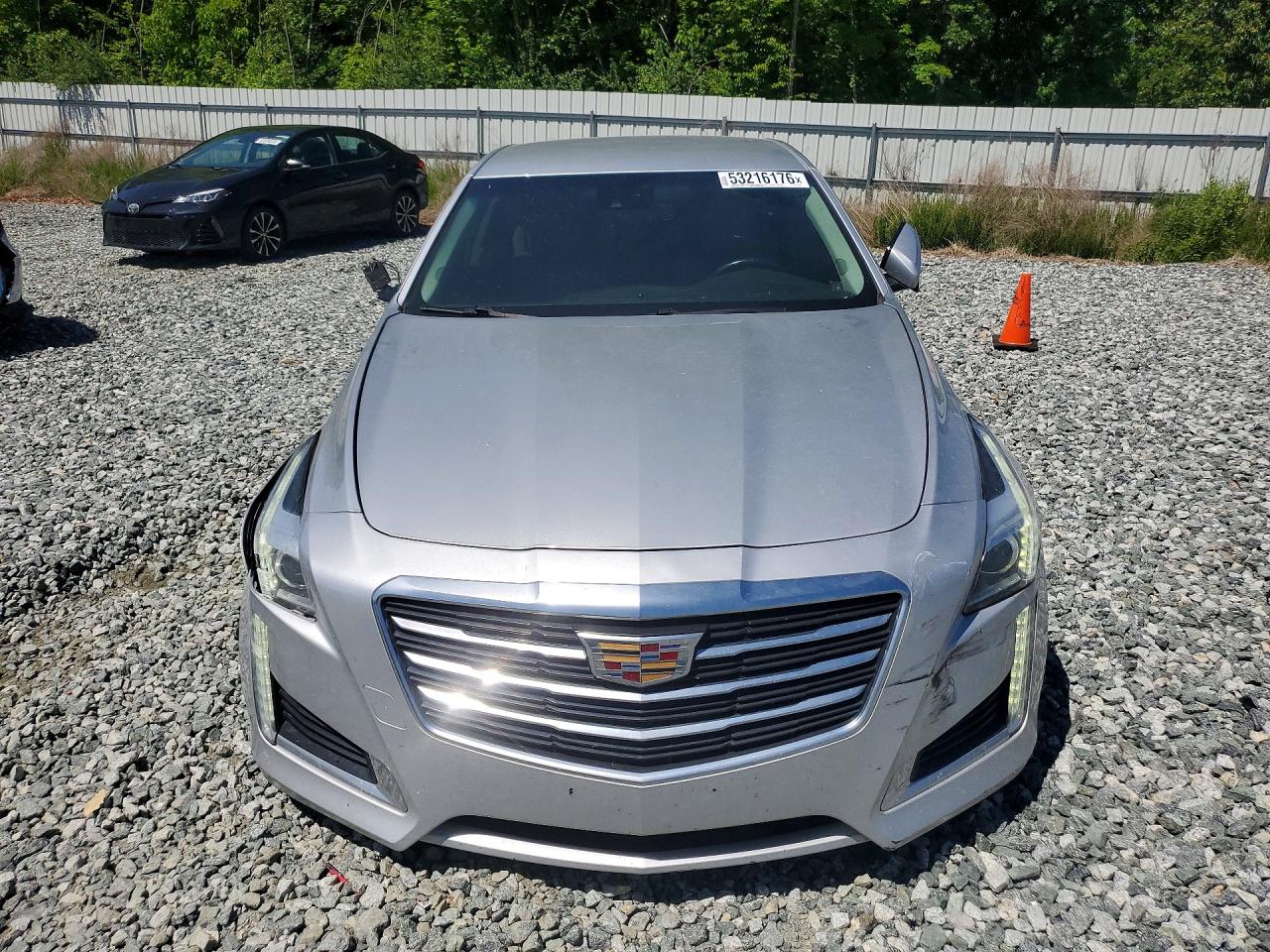 2015 Cadillac Cts Luxury Collection Silver vin: 1G6AR5SX9F0115046