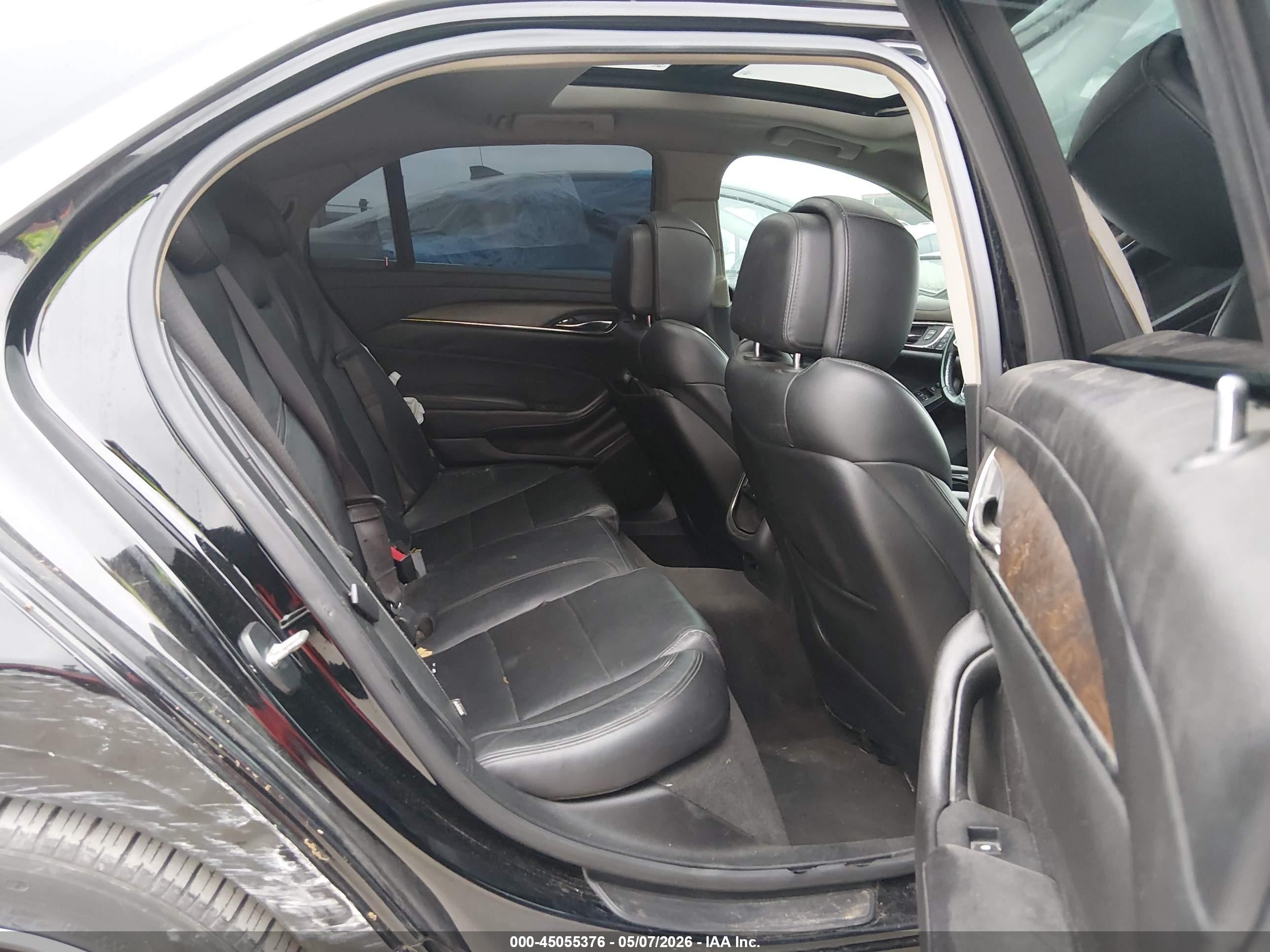 2014 Cadillac Cts Luxury Черный vin: 1G6AR5SXXE0169194