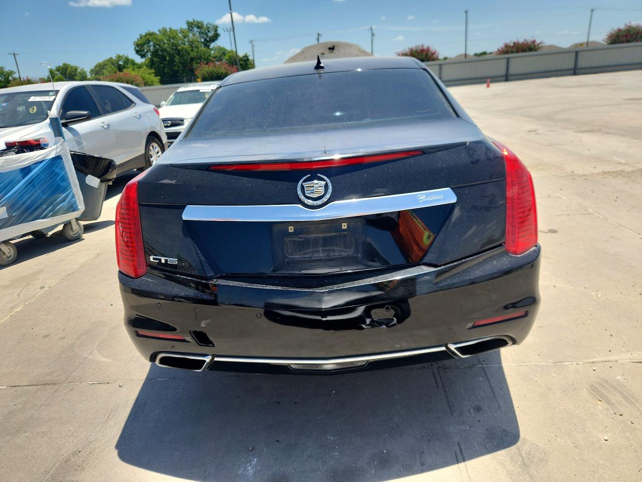 2014 Cadillac Cts Luxury Collection Black vin: 1G6AR5SXXE0197965