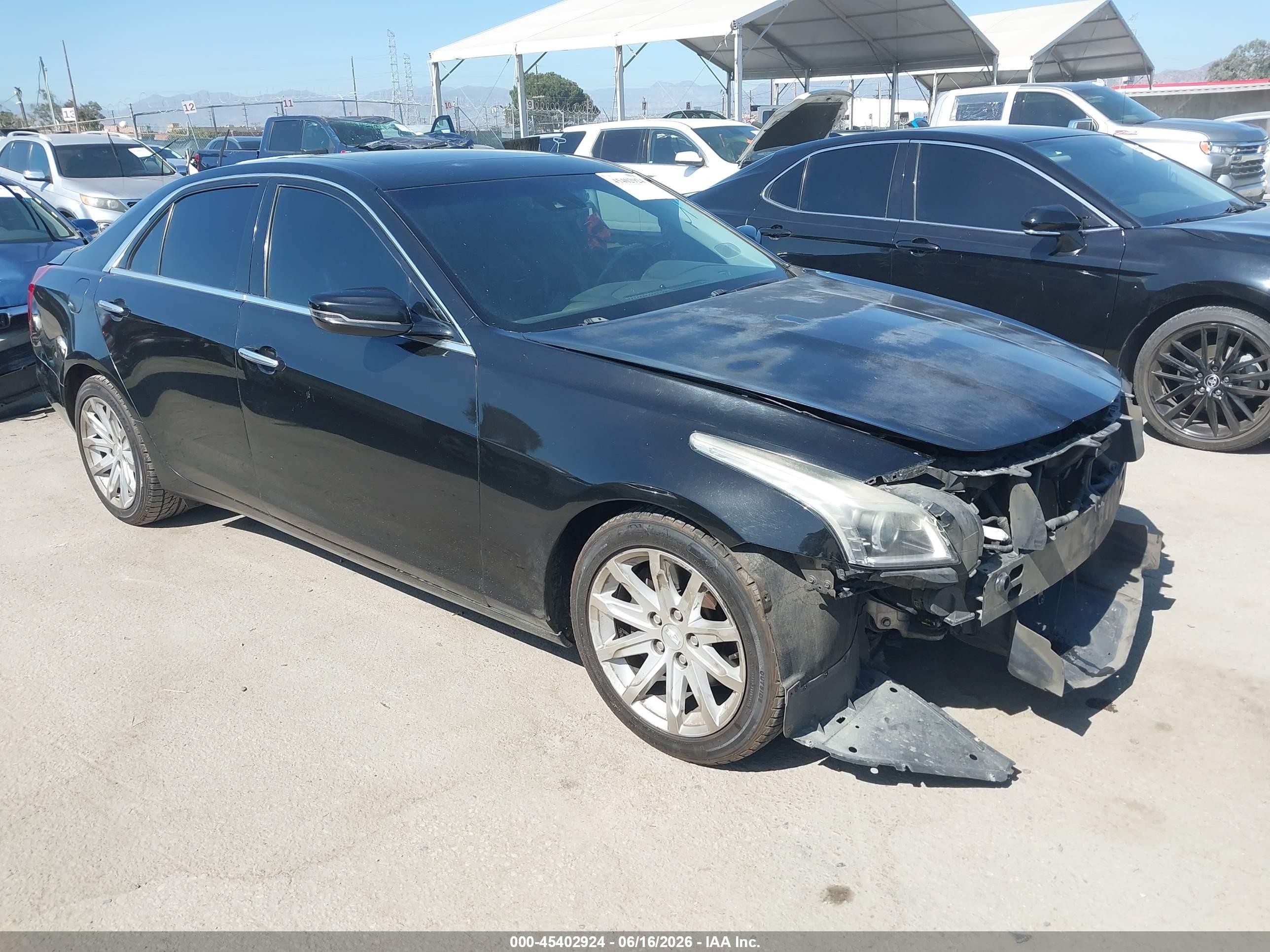 2015 Cadillac Cts Luxury Black vin: 1G6AR5SXXF0124144