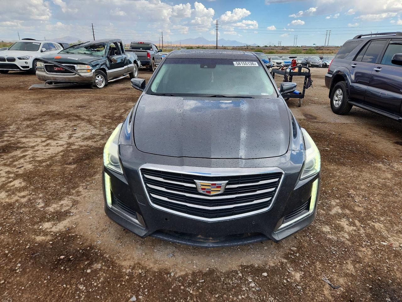 2015 Cadillac Cts Performance Collection Charcoal vin: 1G6AS5S32F0121711