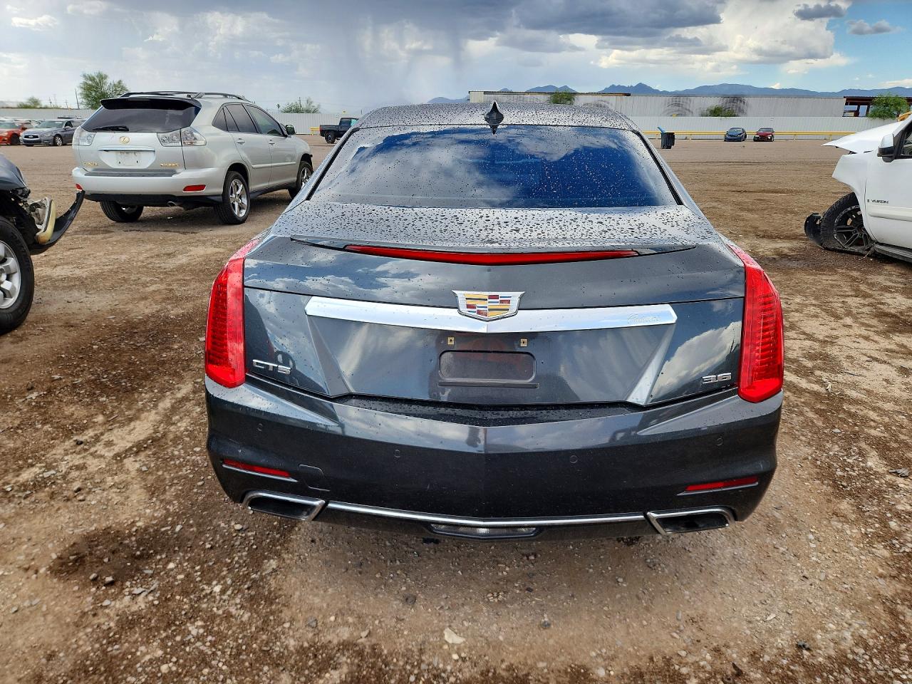 2015 Cadillac Cts Performance Collection Charcoal vin: 1G6AS5S32F0121711