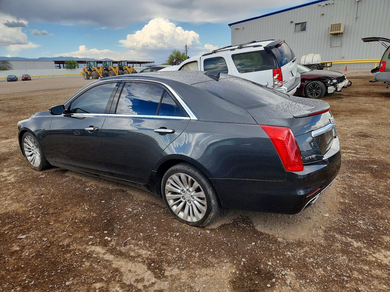 2015 Cadillac Cts Performance Collection Charcoal vin: 1G6AS5S32F0121711