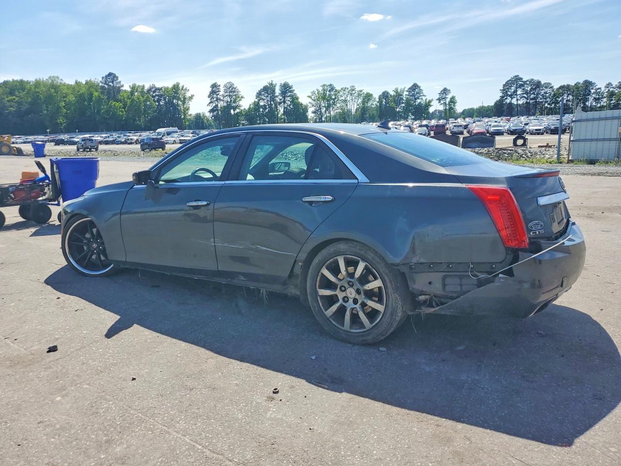 2014 Cadillac Cts Performance Collection Серый vin: 1G6AS5S33E0196688
