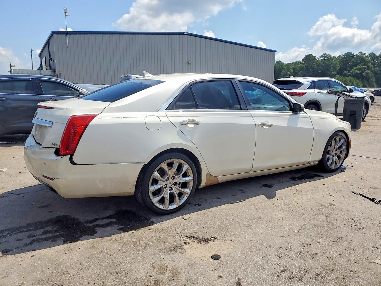 2014 Cadillac Cts Performance Collection Beige vin: 1G6AS5S3XE0185820