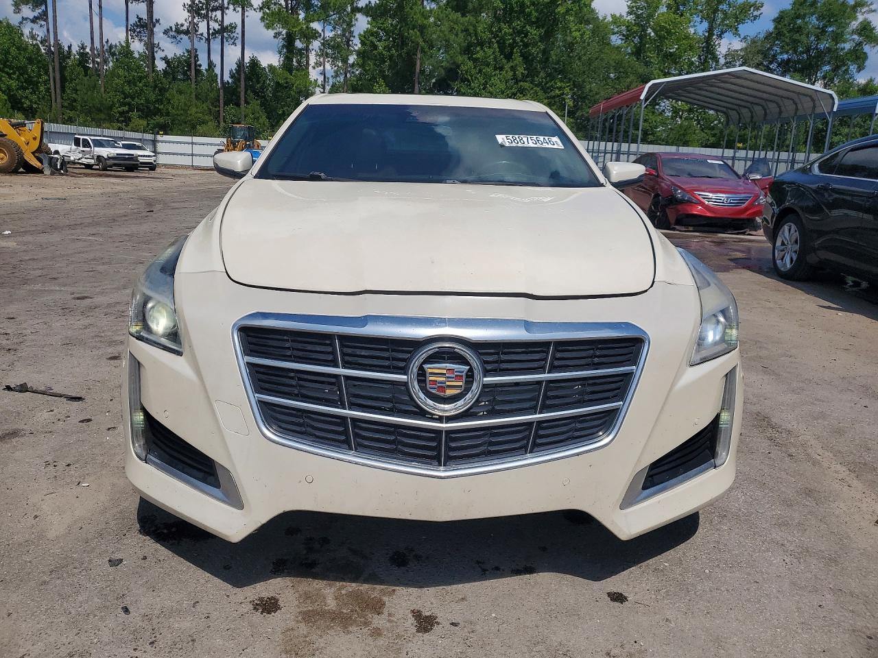 2014 Cadillac Cts Performance Collection Beige vin: 1G6AS5S3XE0185820