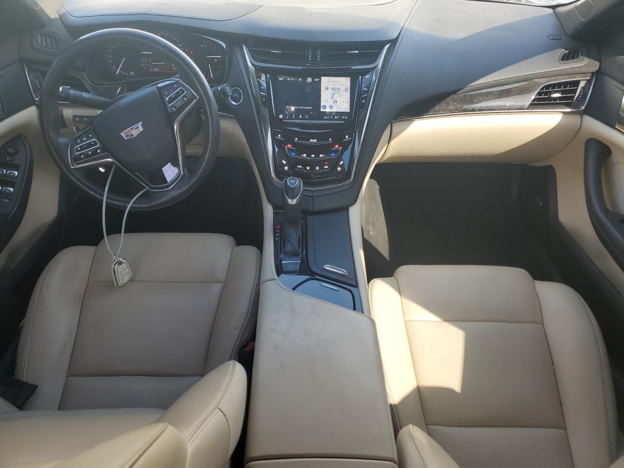 2018 Cadillac Cts Premium Luxury Белый vin: 1G6AS5SS5J0143380